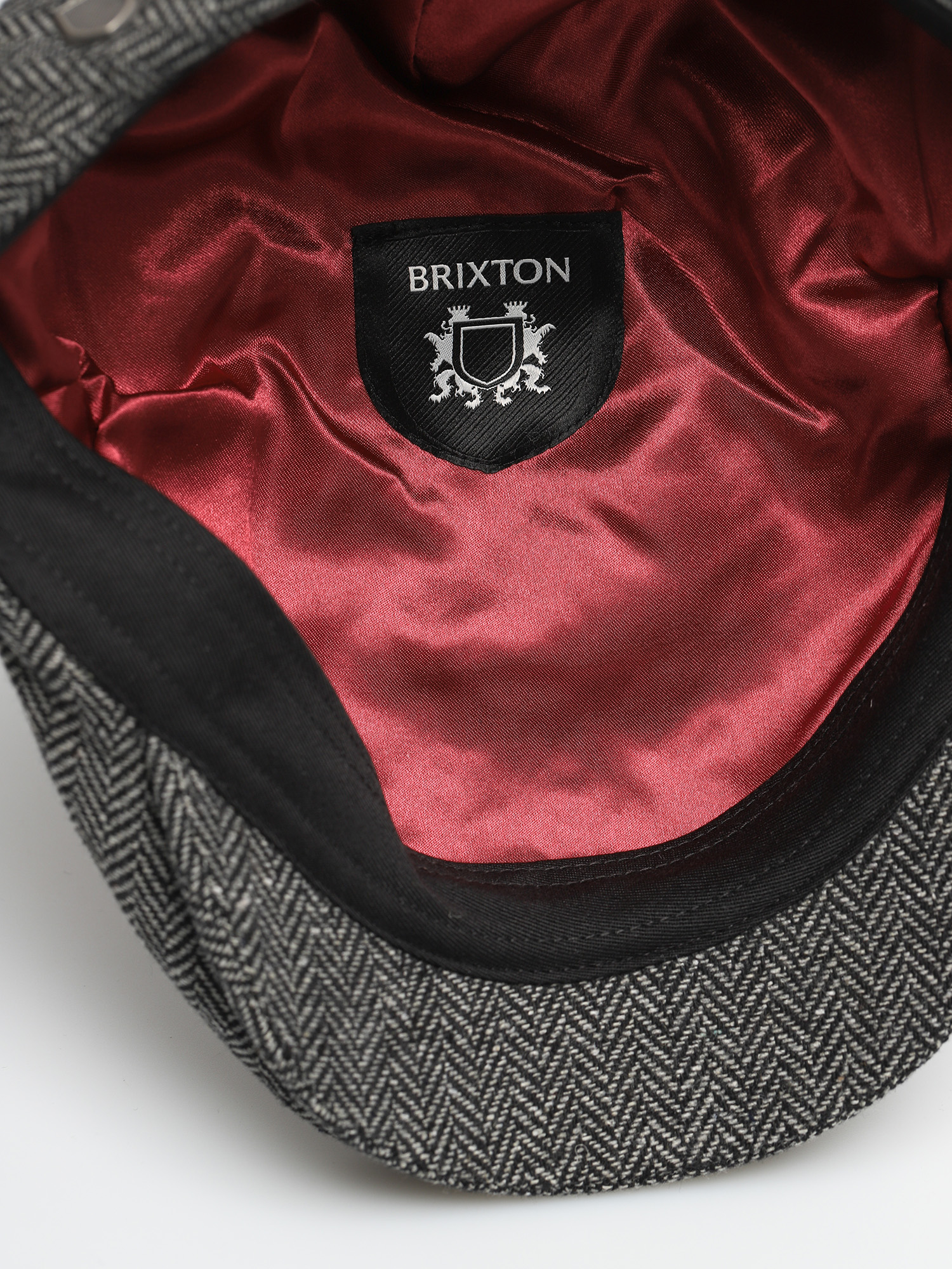 Brixton Hooligan Snap Cap Flat cap (grey/black)