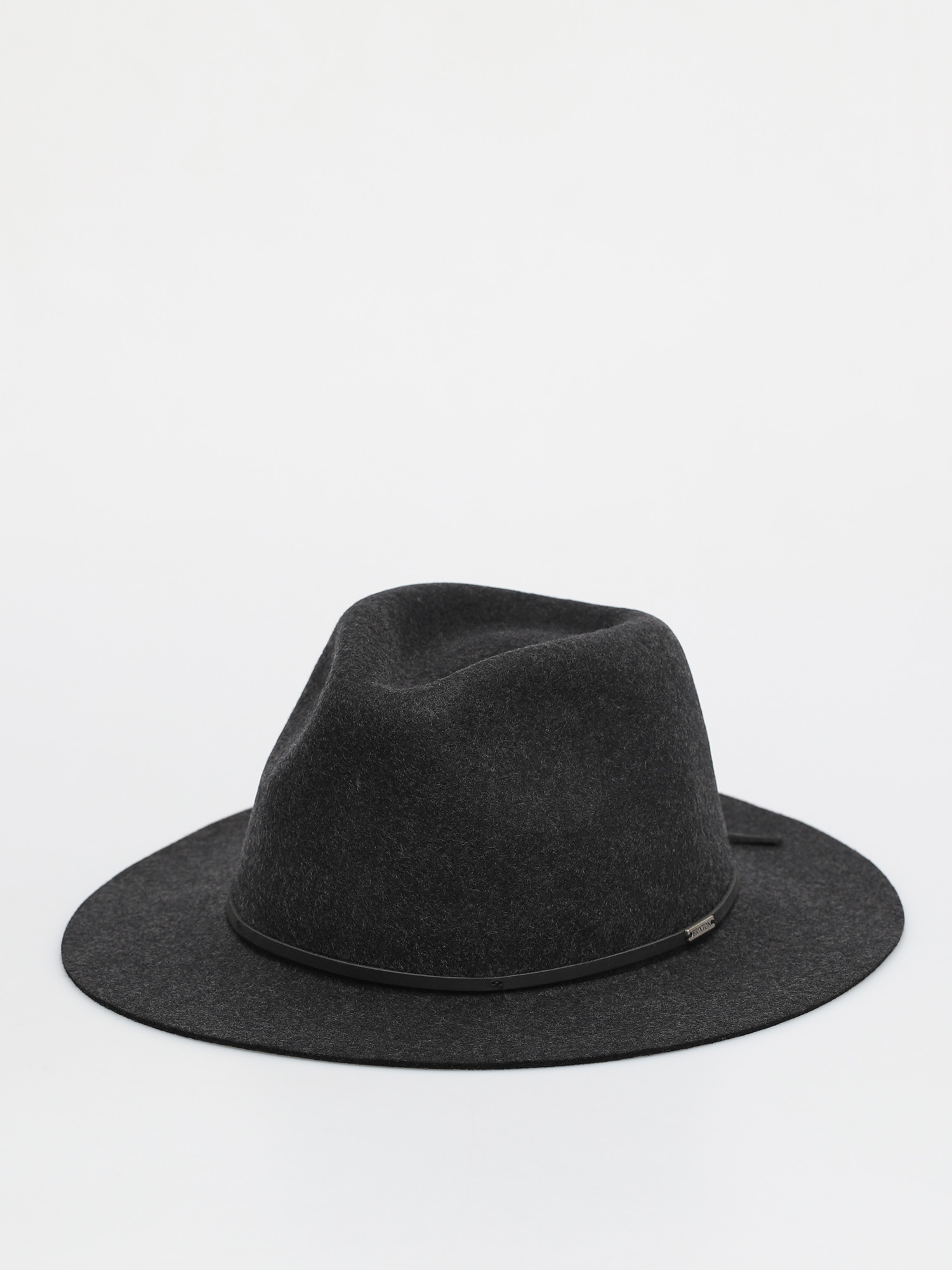 Brixton Wesley Fedora Kalap (heather black)