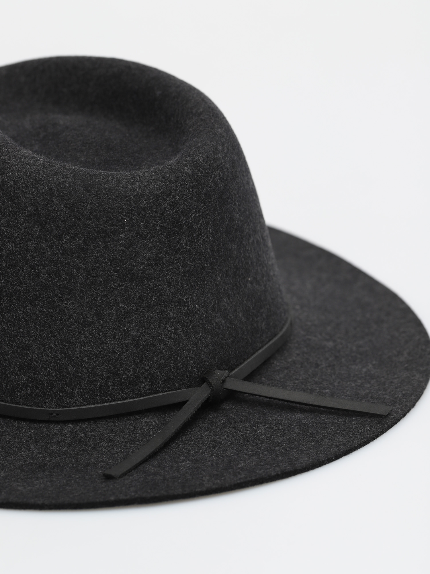 Brixton Wesley Fedora Kalap (heather black)