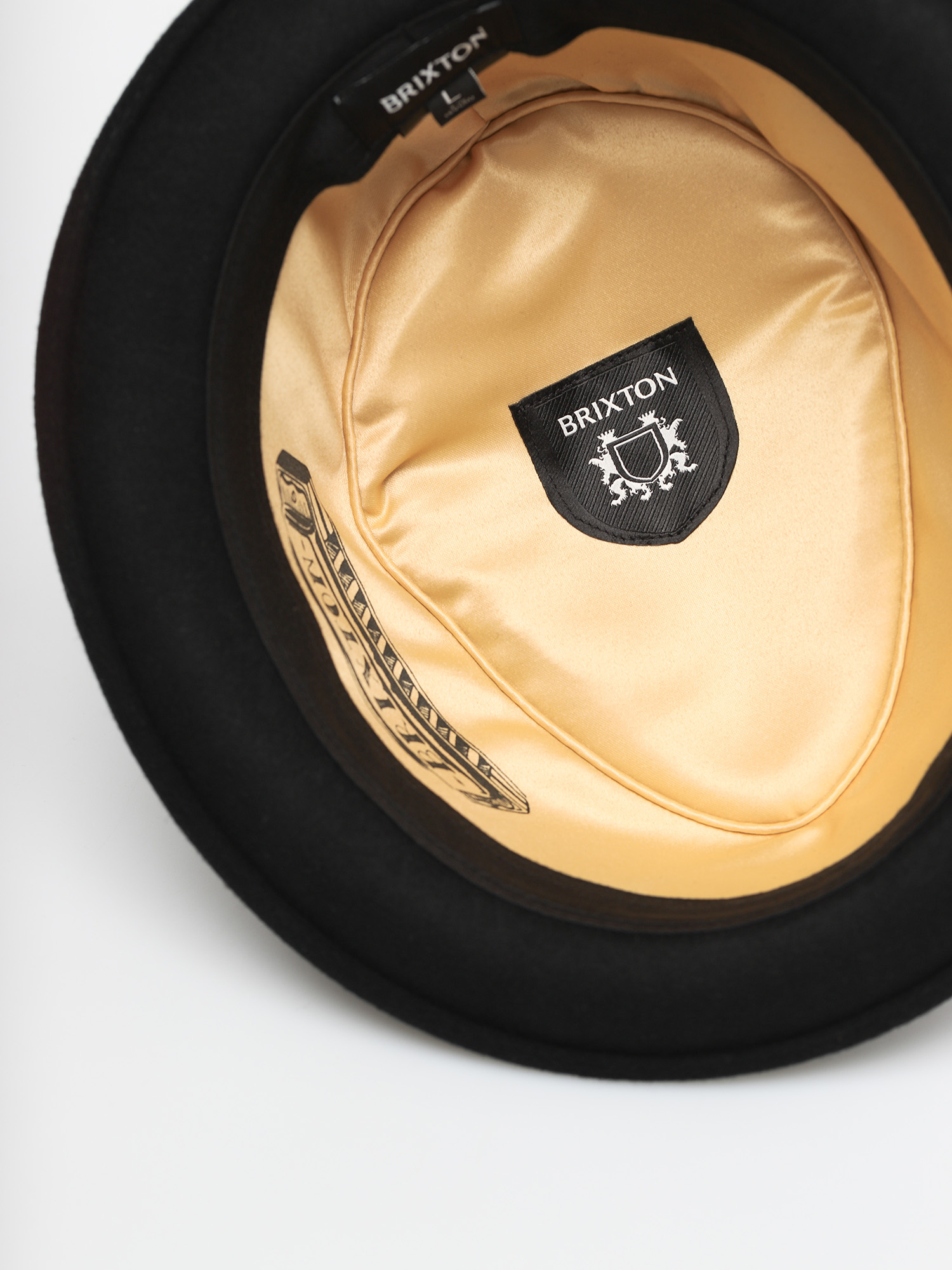 Brixton Stout Pork Pie Kalap (black/black)