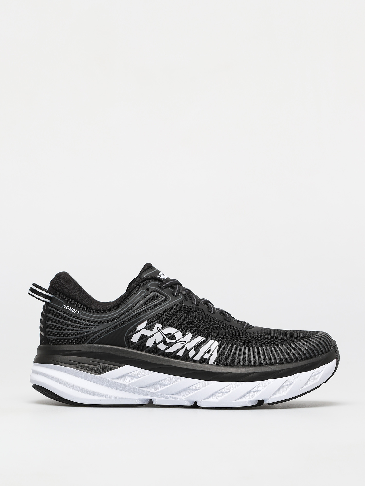 Hoka One One Bondi 7 Cipők Wmn (black/white)