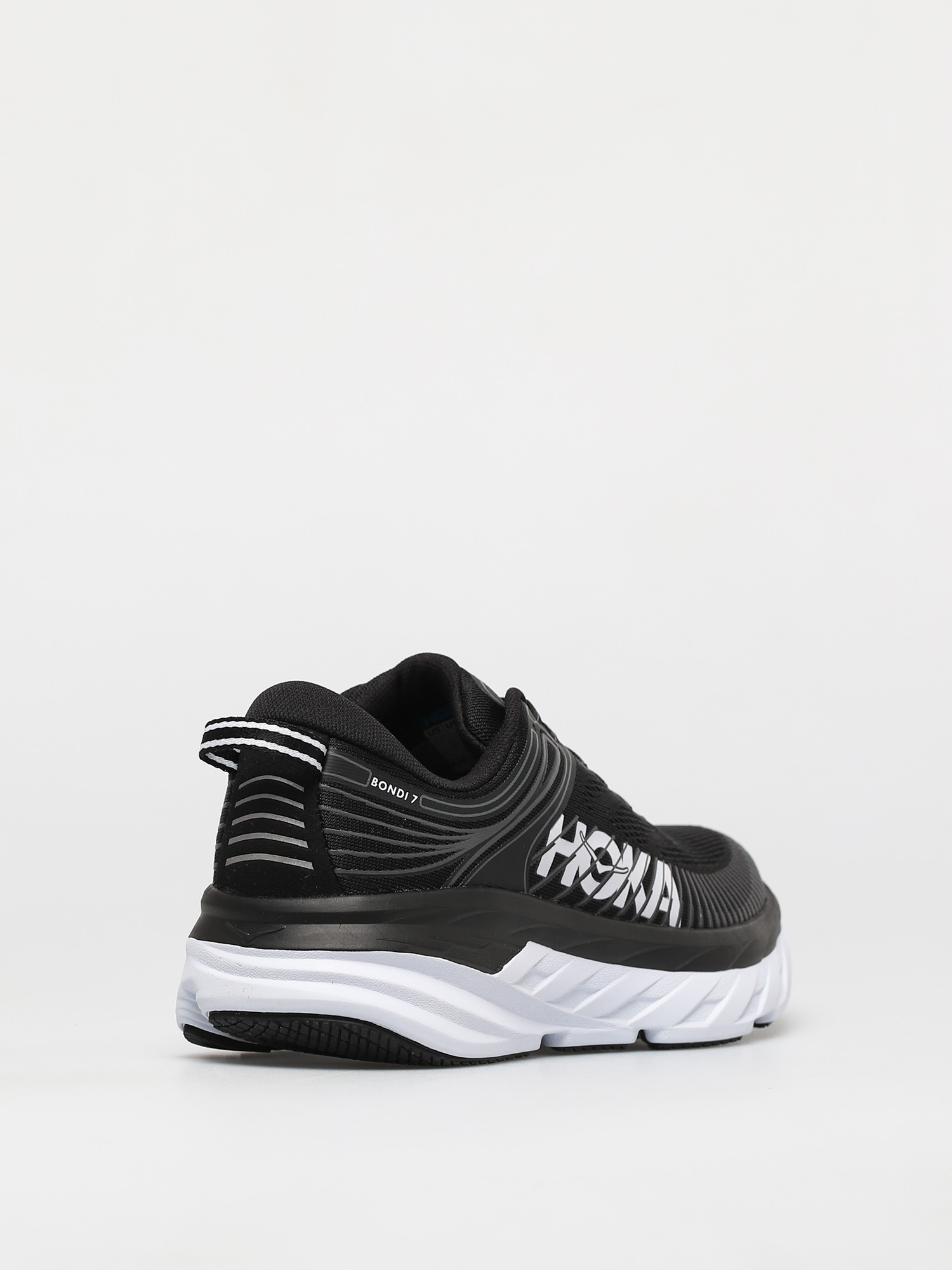 Hoka One One Bondi 7 Cipők Wmn (black/white)