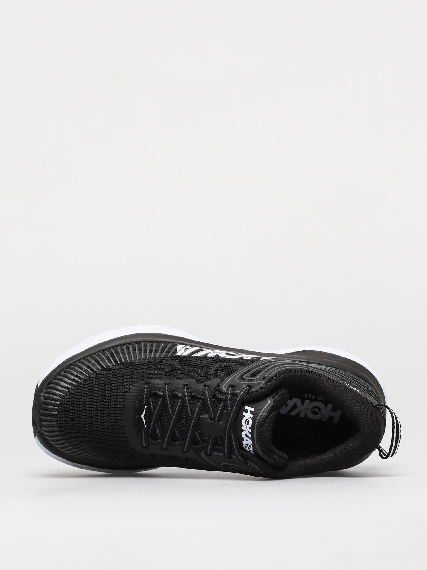 Hoka One One Bondi 7 Cipők Wmn (black/white)