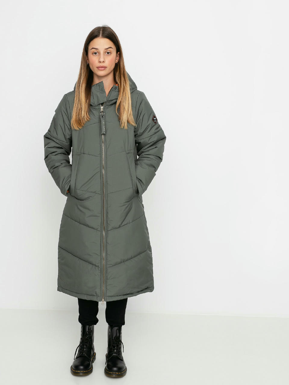 Iriedaily Paddie Coat Dzseki Wmn (olive)