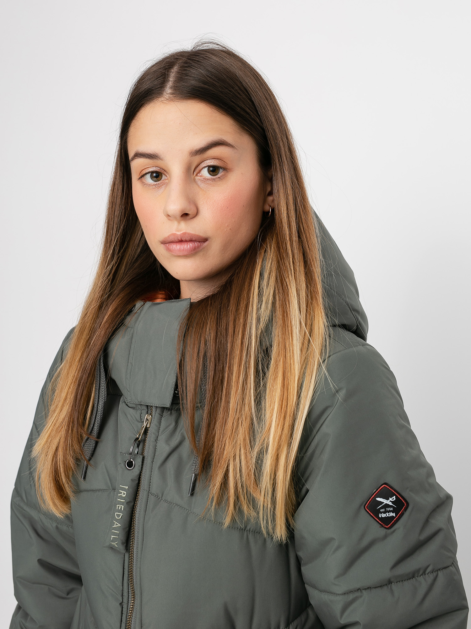 Iriedaily Paddie Coat Dzseki Wmn (olive)