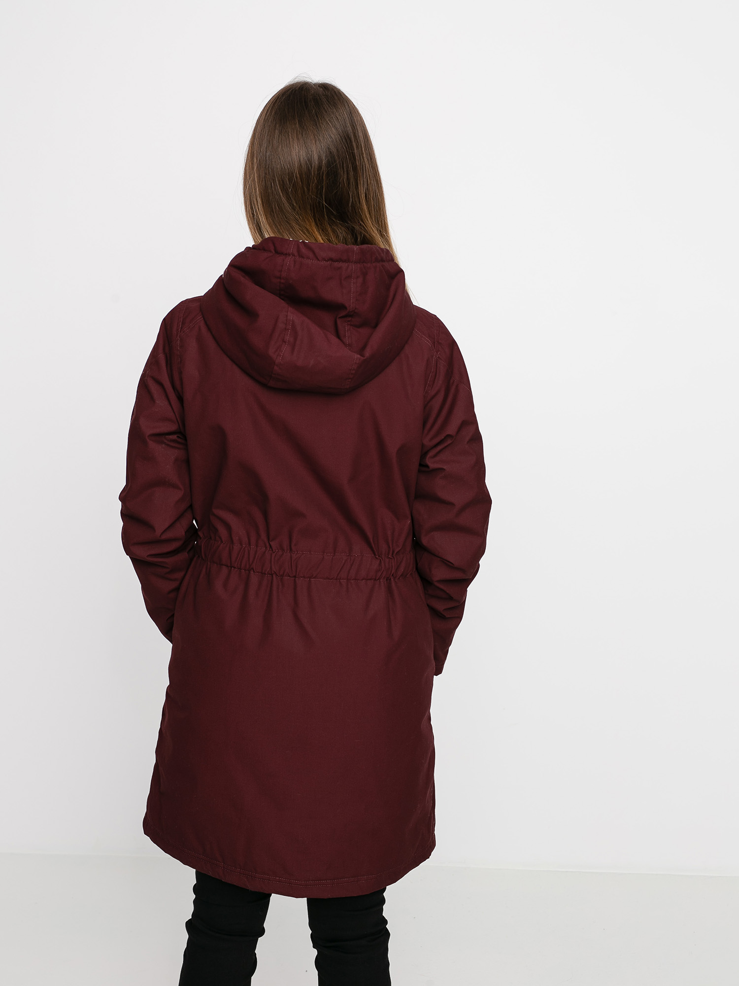 Iriedaily Holina Coat Dzseki Wmn (red wine)