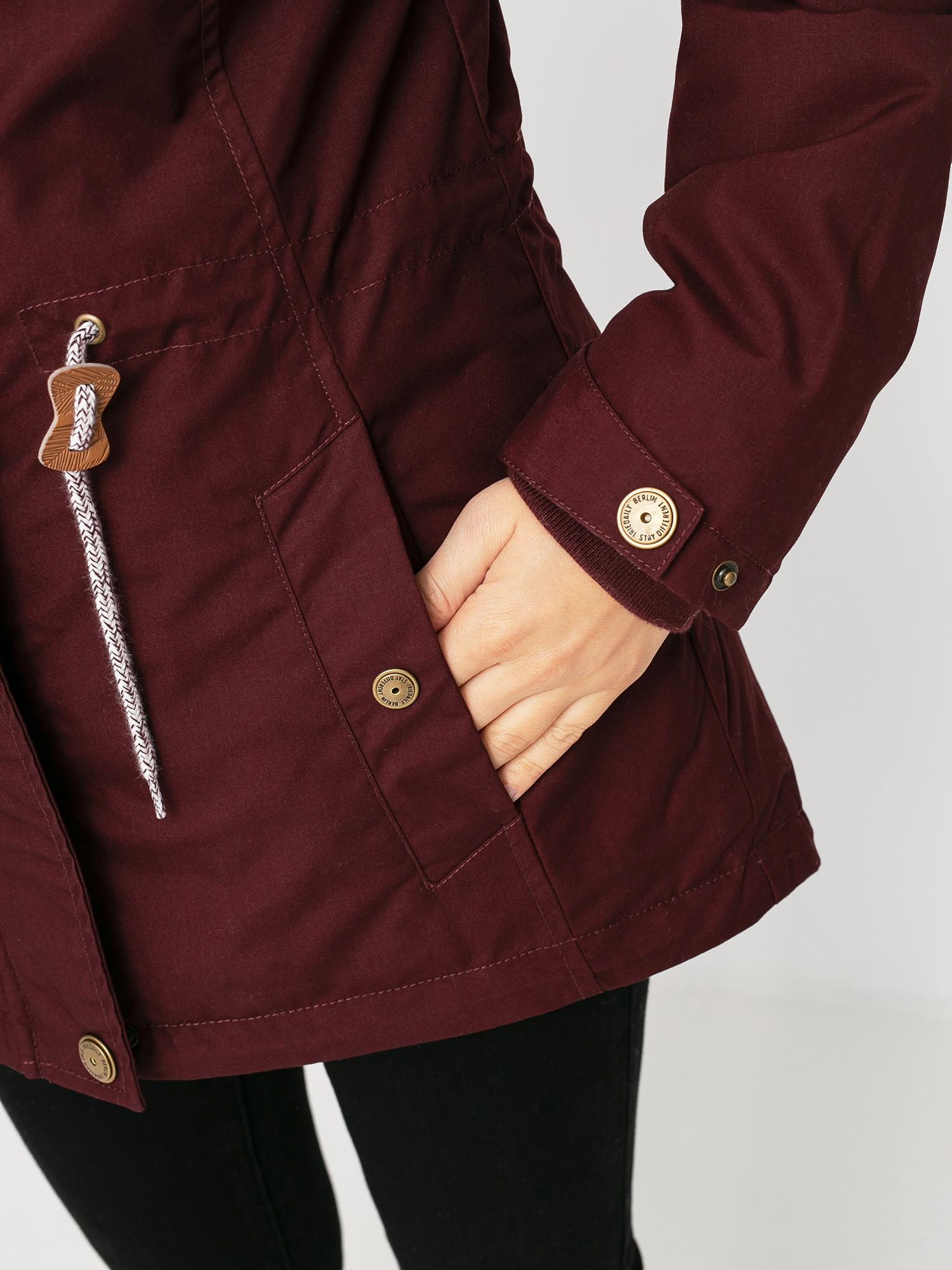 Iriedaily Holina Kishory Wmn Dzseki (red wine)