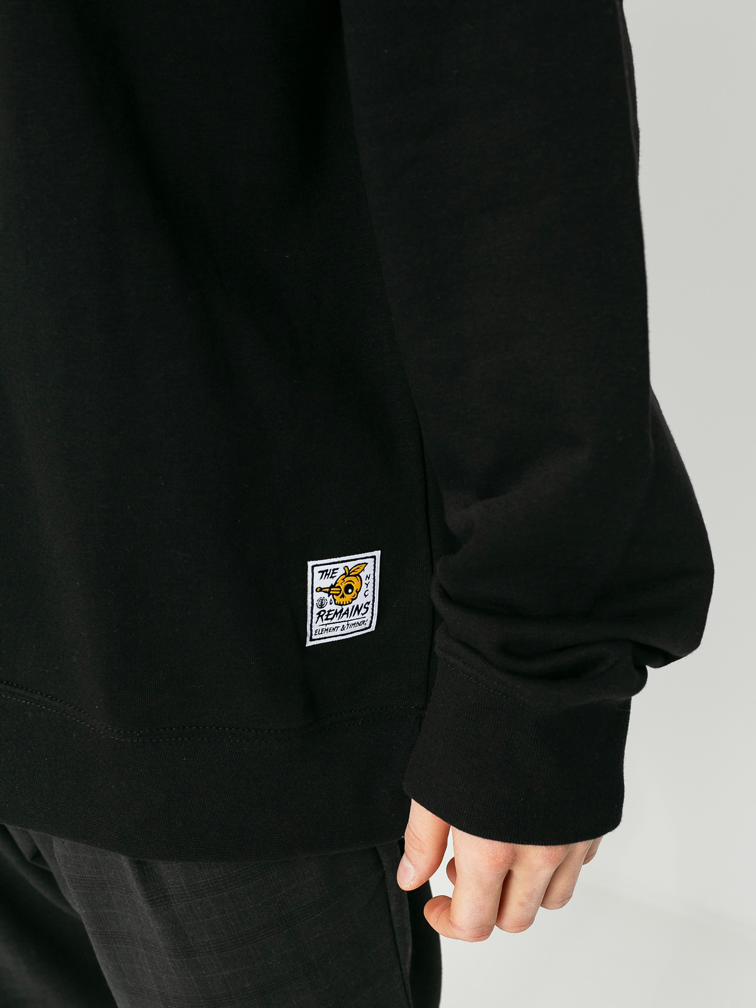 Element I Heart Crew Pulóver (flint black)