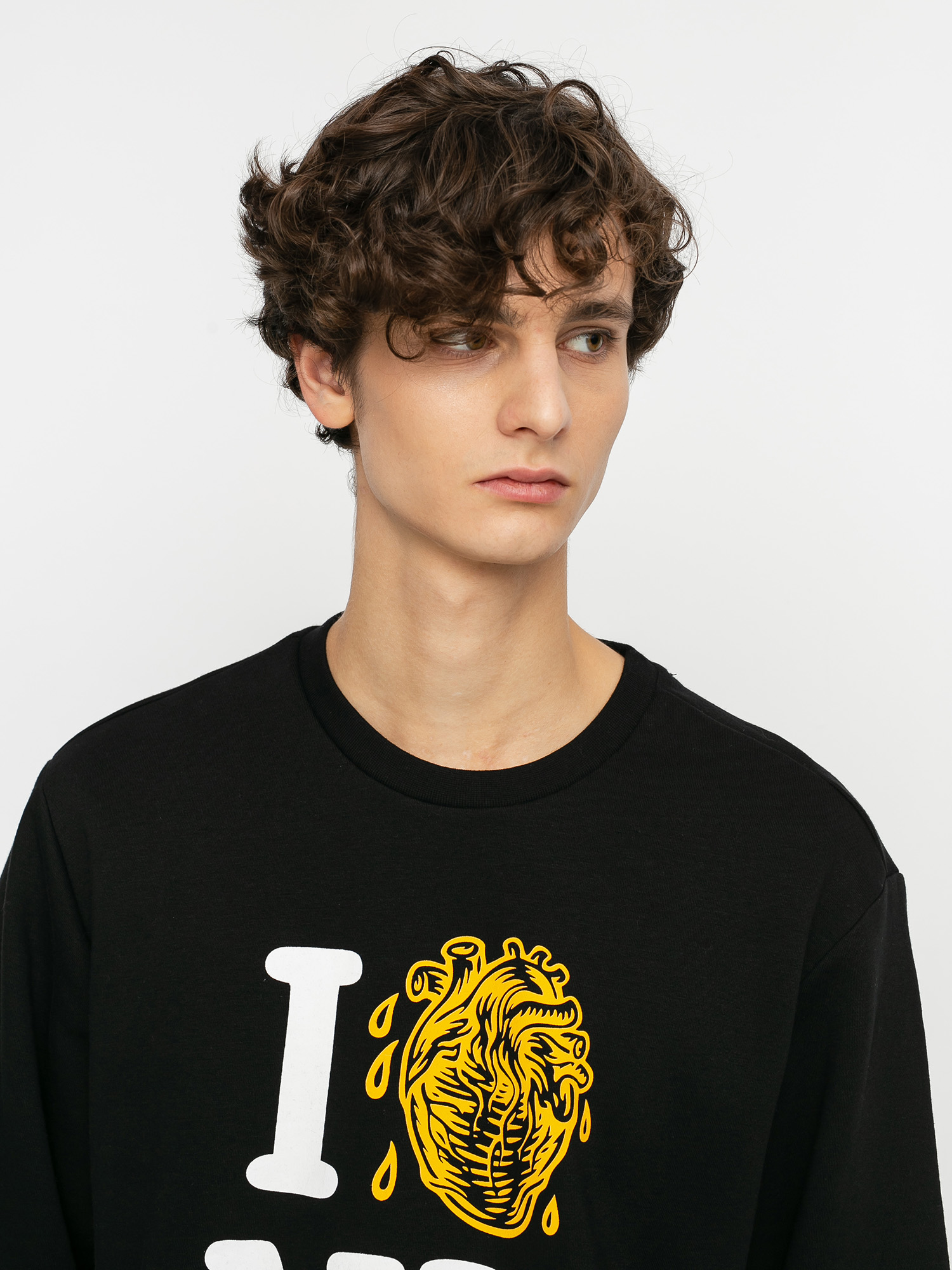 Element I Heart Crew Pulóver (flint black)