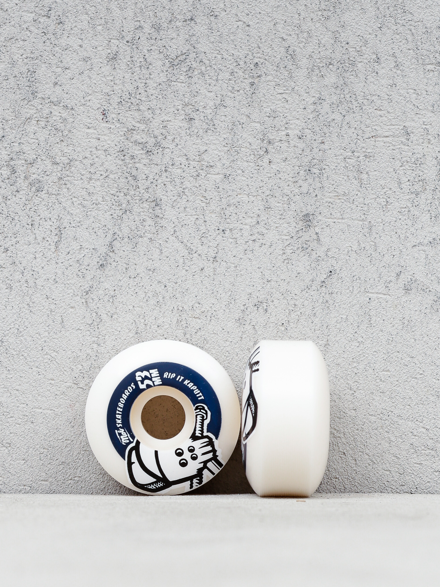 Mob Skateboards Skull Gördeszka kerék (white/navy)