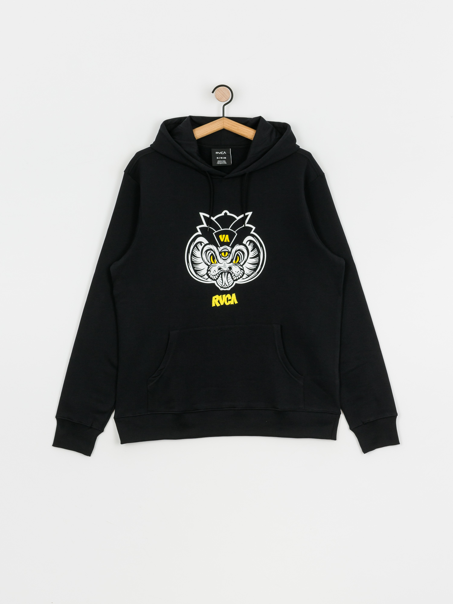 RVCA Roberto Snake HD Kapucnis pulóver (black)