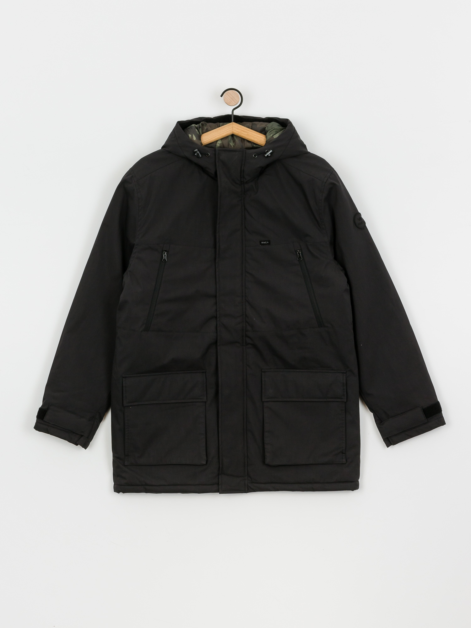 RVCA Patrol Parka 2 Dzseki (rvca black)