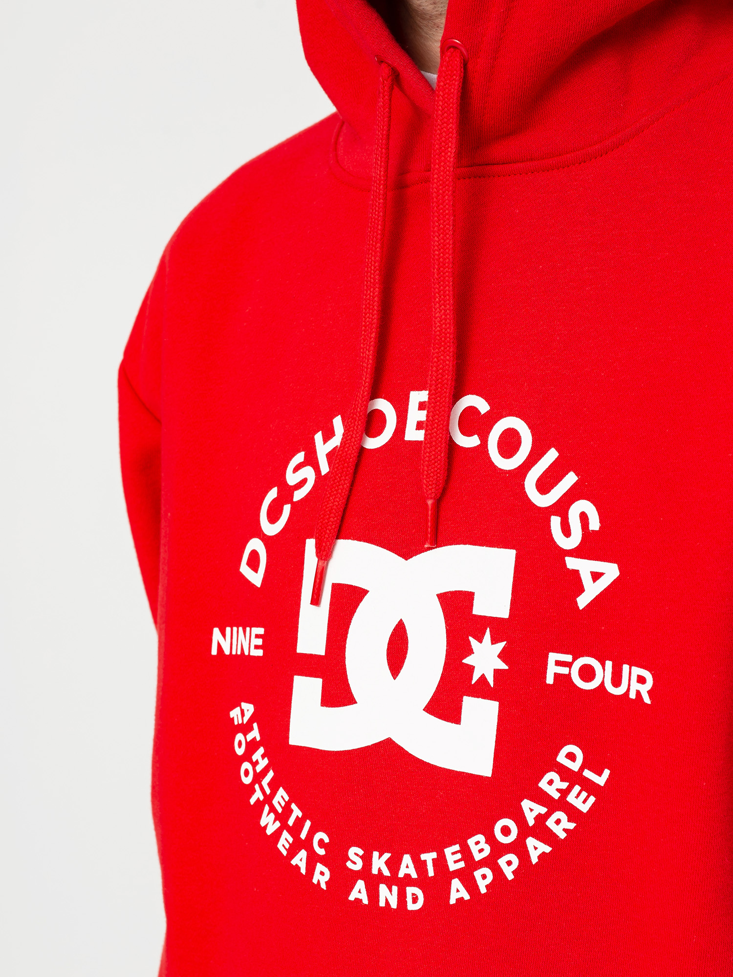 DC Star Pilot HD Kapucnis pulóver (racing red)