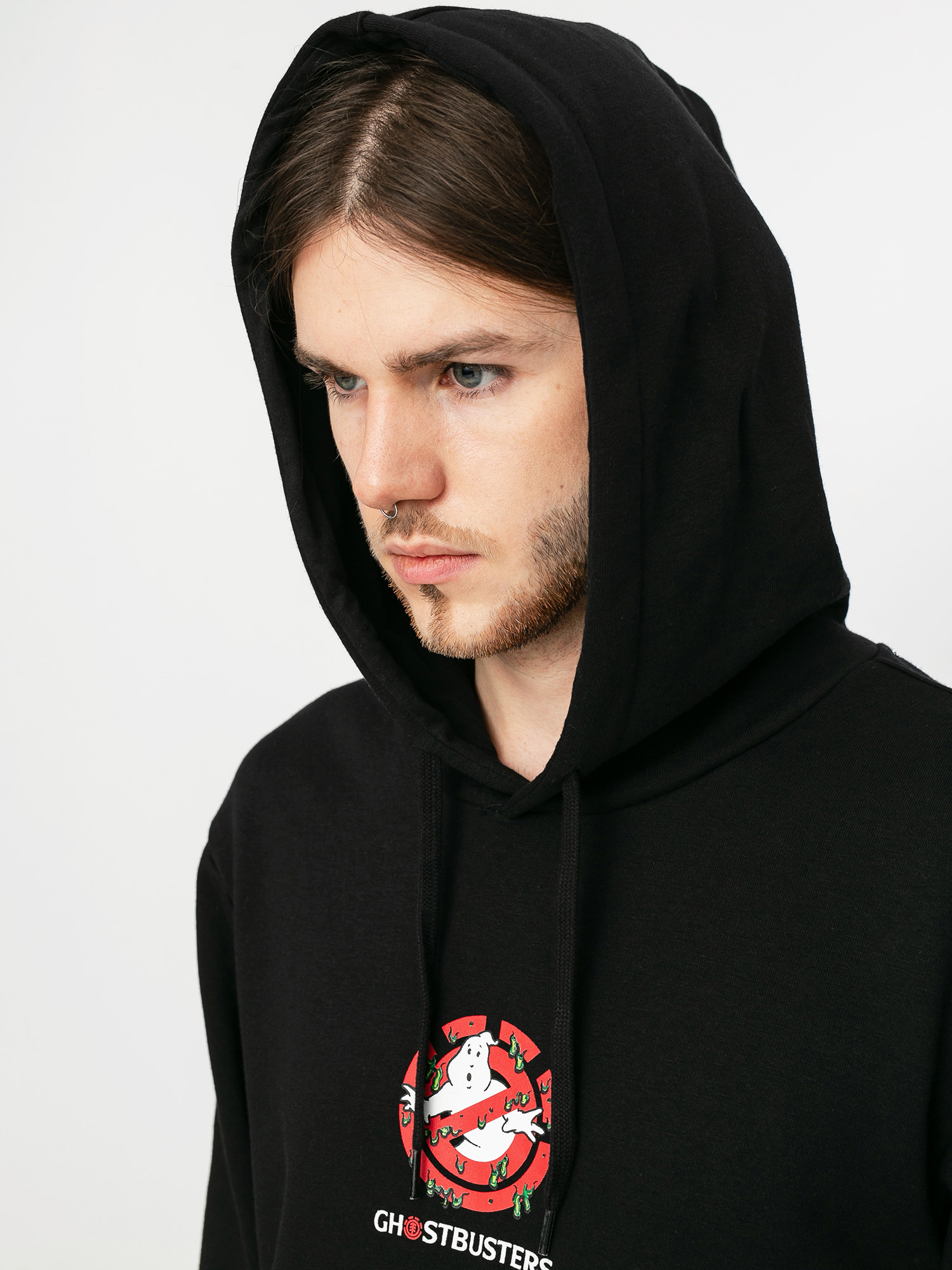 Element Phantasm HD Kapucnis pulóver (flint black)