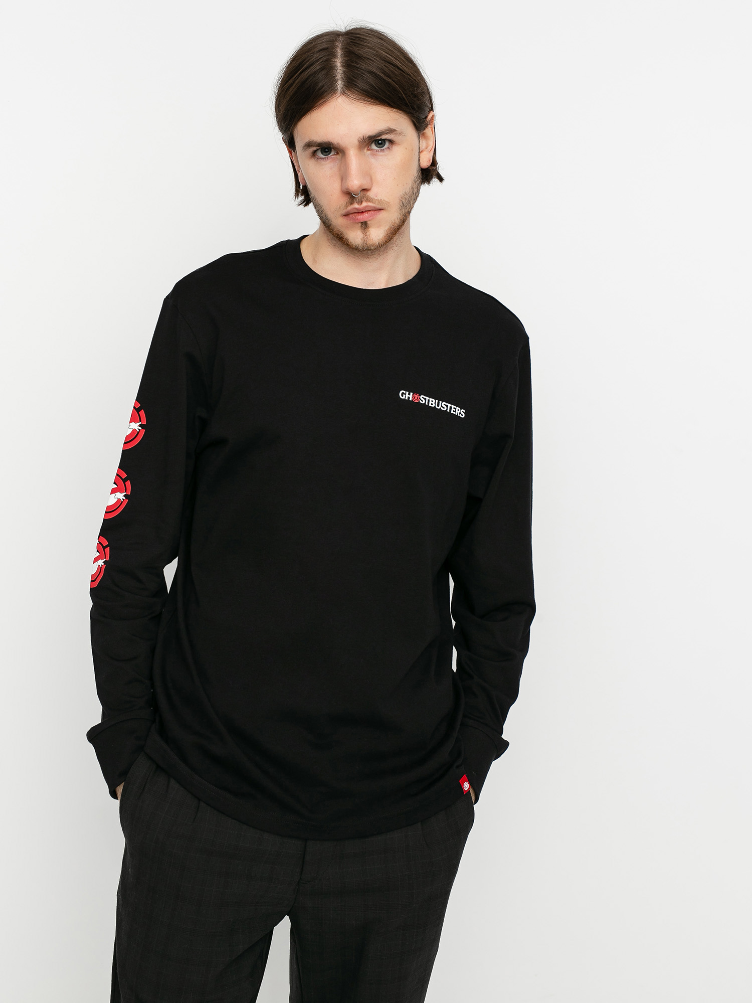 Element Goop Hosszú ujjú felső (flint black)