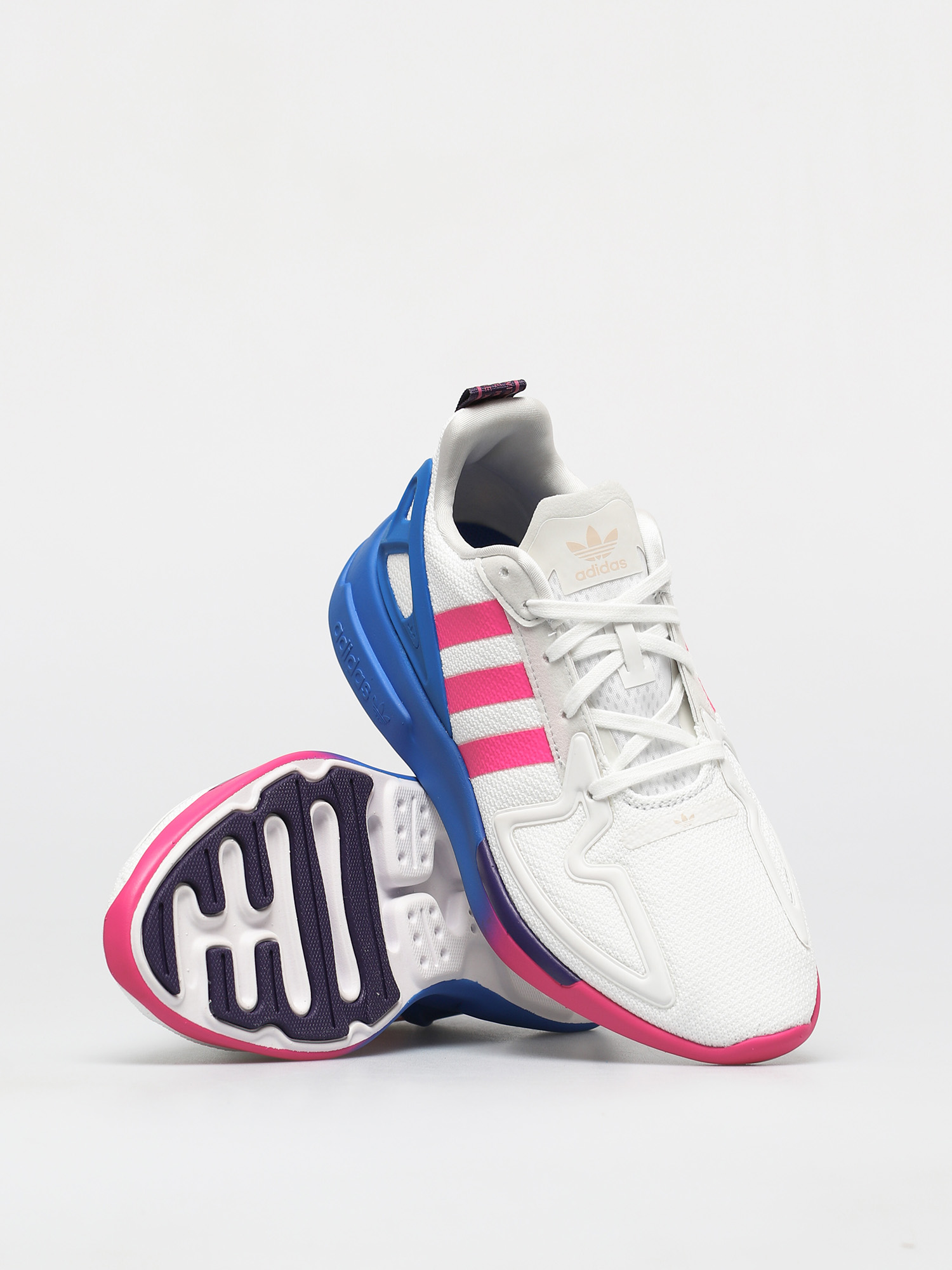 adidas Originals Zx 2K Flux Wmn Cipők (crywht/shopnk/blue)