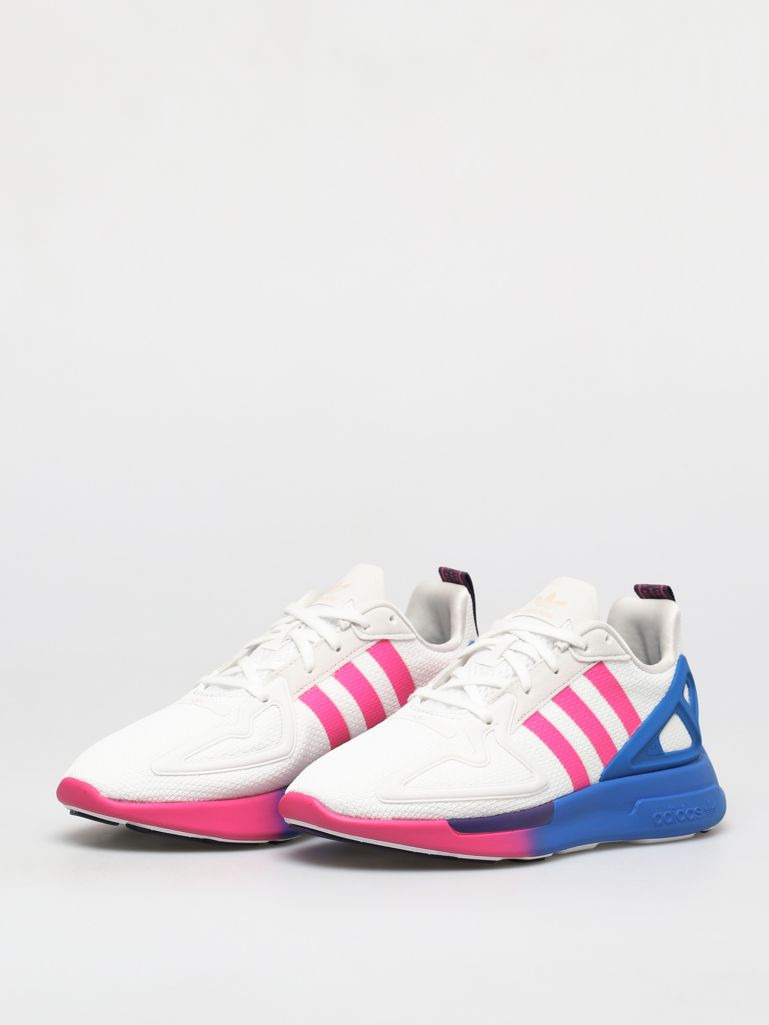 adidas Originals Zx 2K Flux Wmn Cipők (crywht/shopnk/blue)