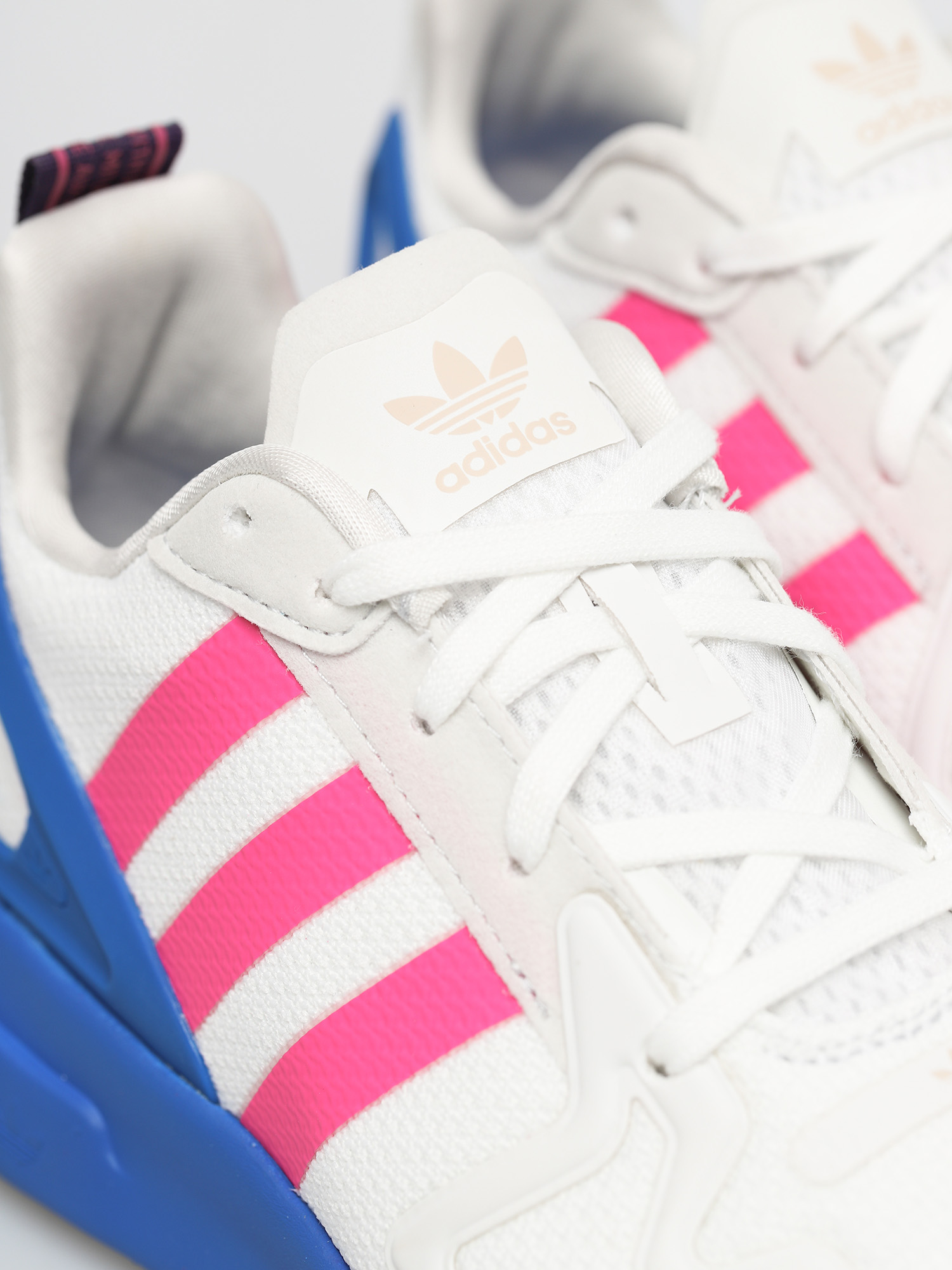 adidas Originals Zx 2K Flux Wmn Cipők (crywht/shopnk/blue)