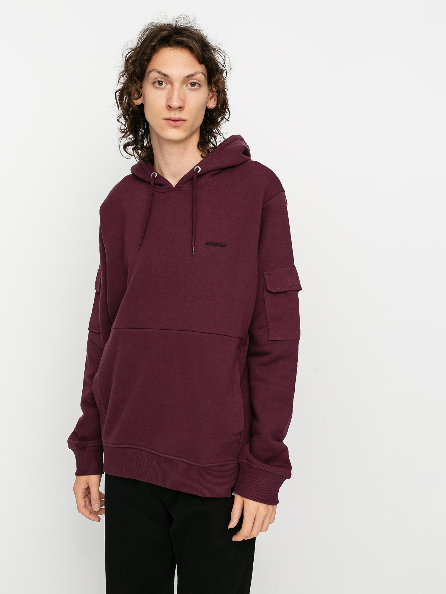 Dickies Oilcity HD Kapucnis pulóver (maroon)
