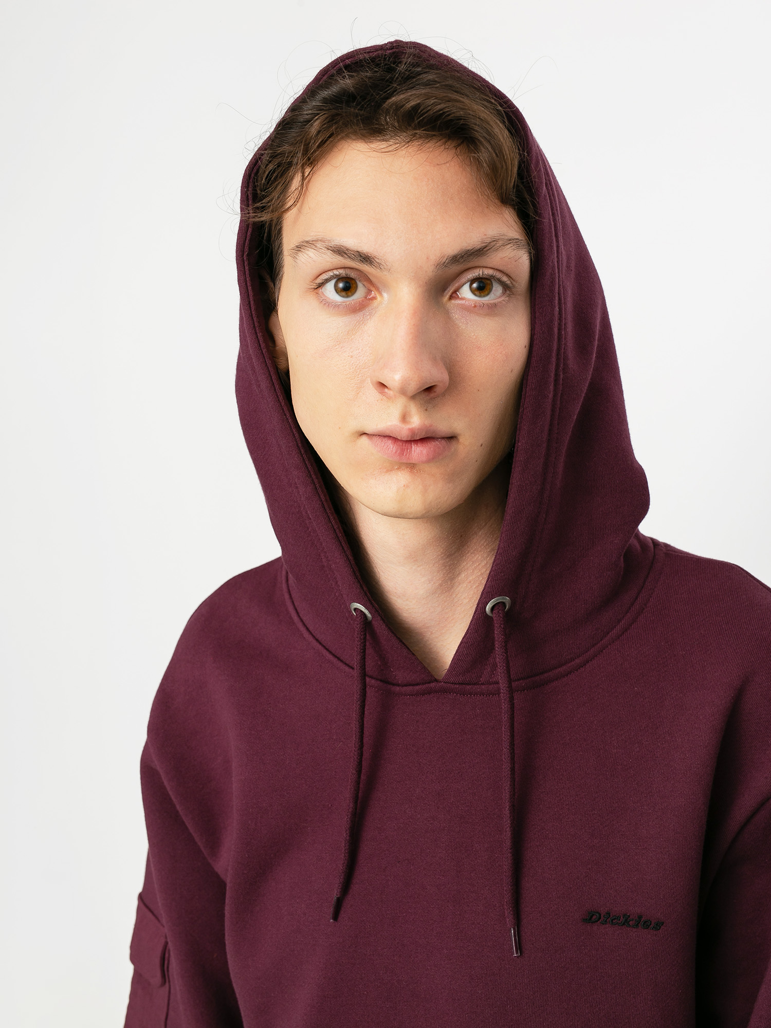 Dickies Oilcity HD Kapucnis pulóver (maroon)