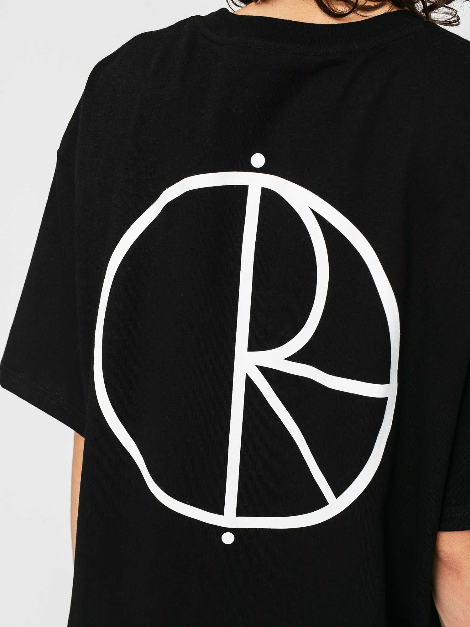 Polar Skate Stroke Logo Ujjatlan felső (black)