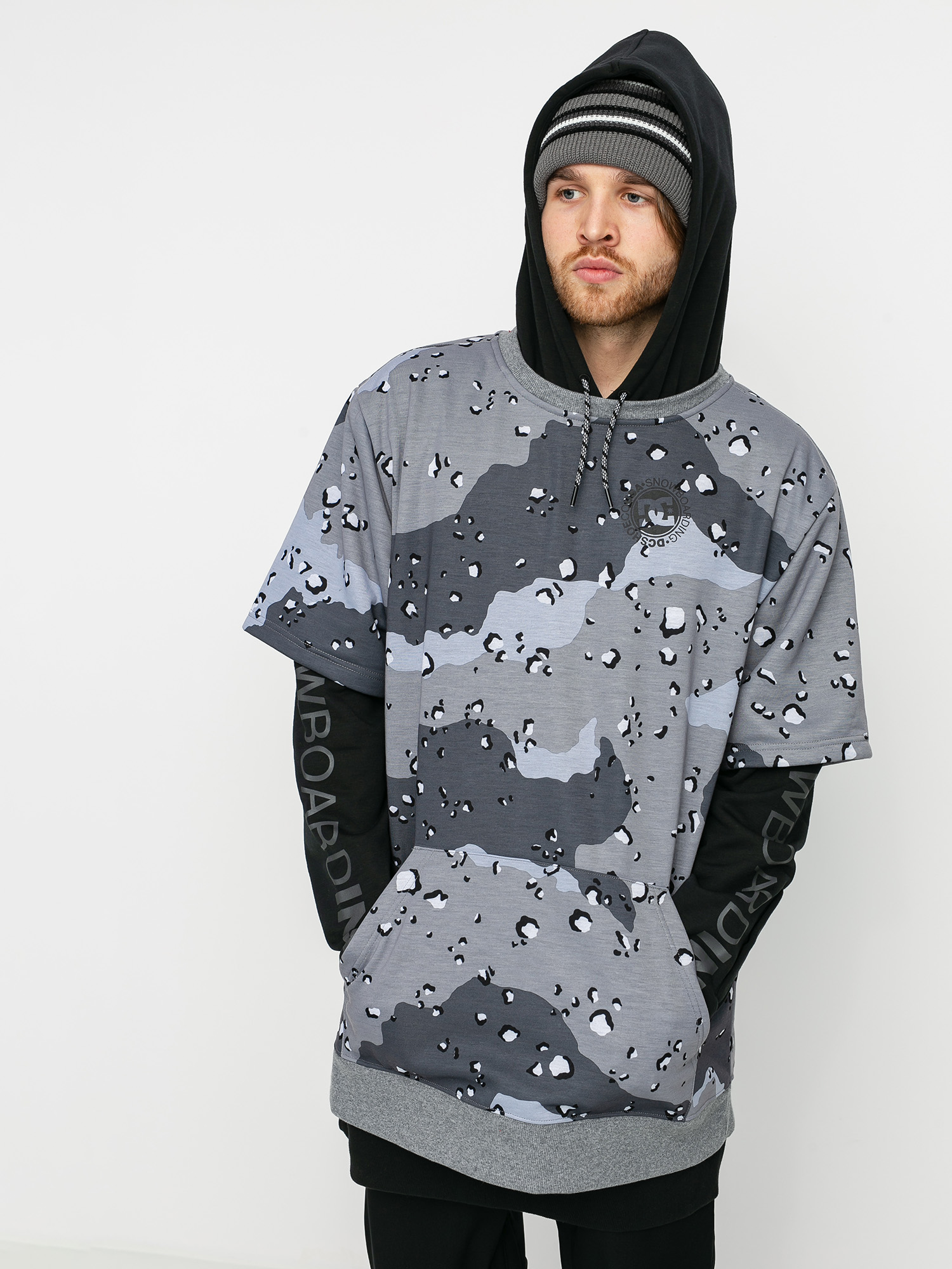 Férfi DC Dryden Thermo pulóver (black)