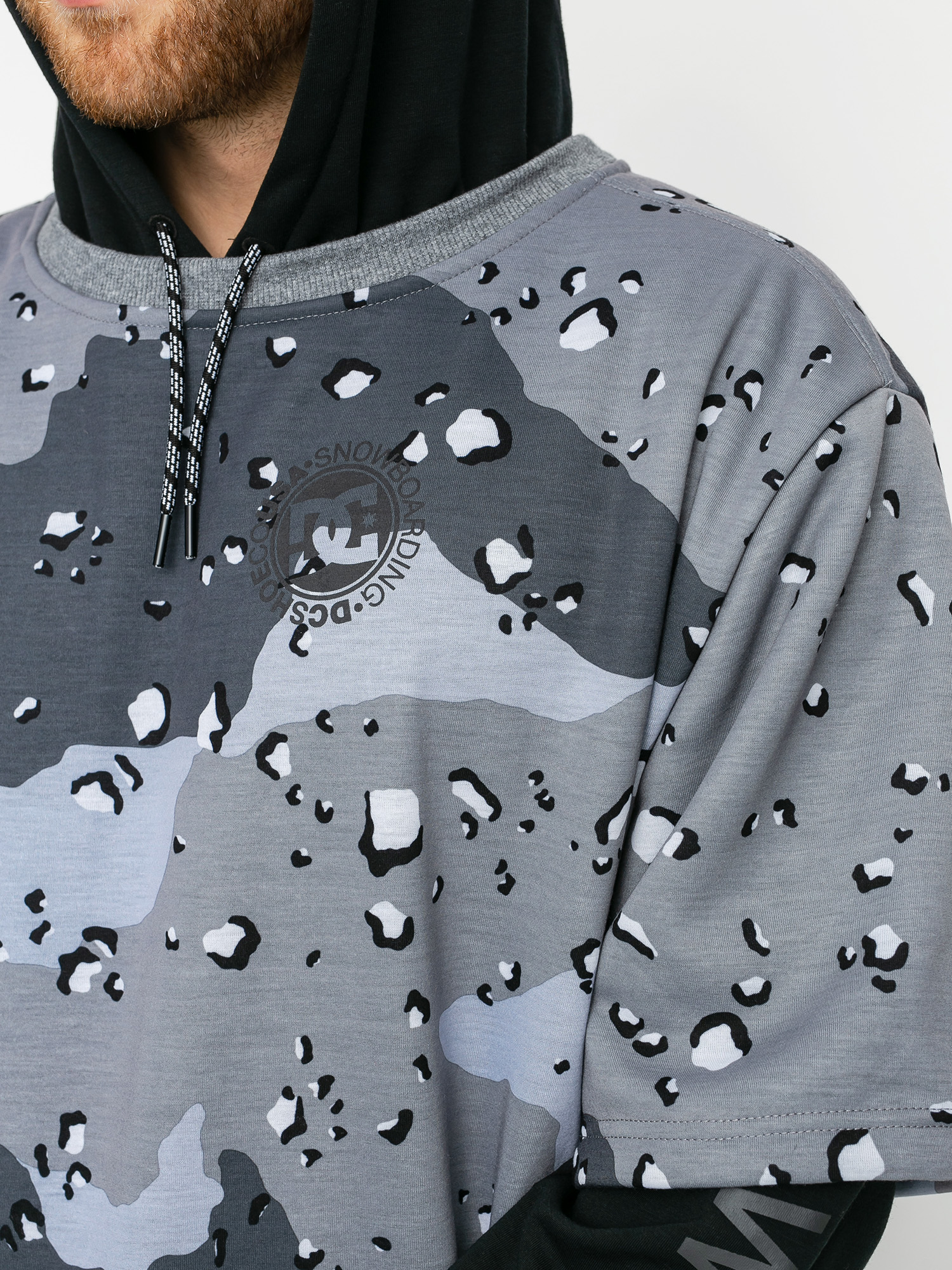 Férfi DC Dryden Thermo pulóver (black)