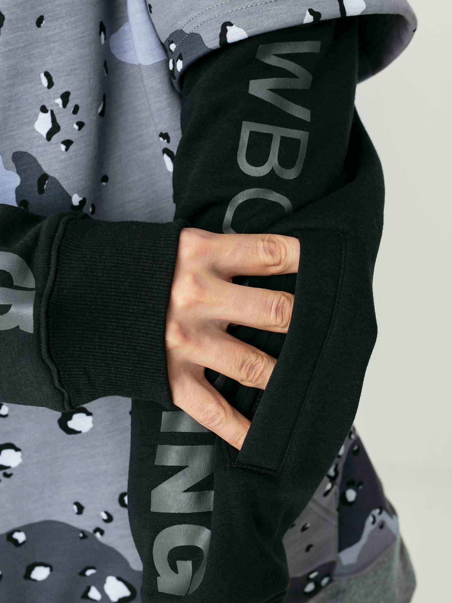 Férfi DC Dryden Thermo pulóver (black)