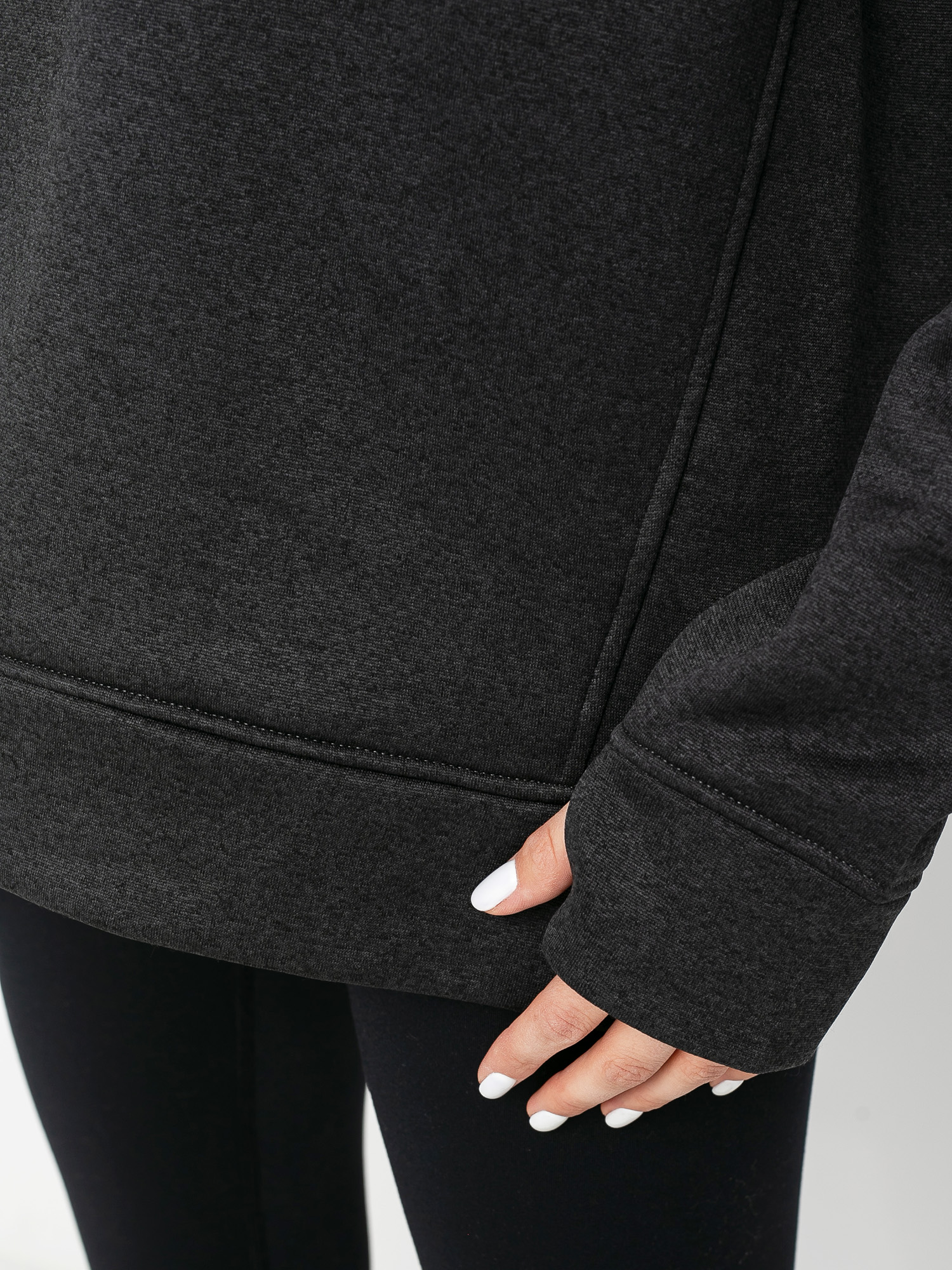 Női Thermo pulóver Burton Oak (true black heather)