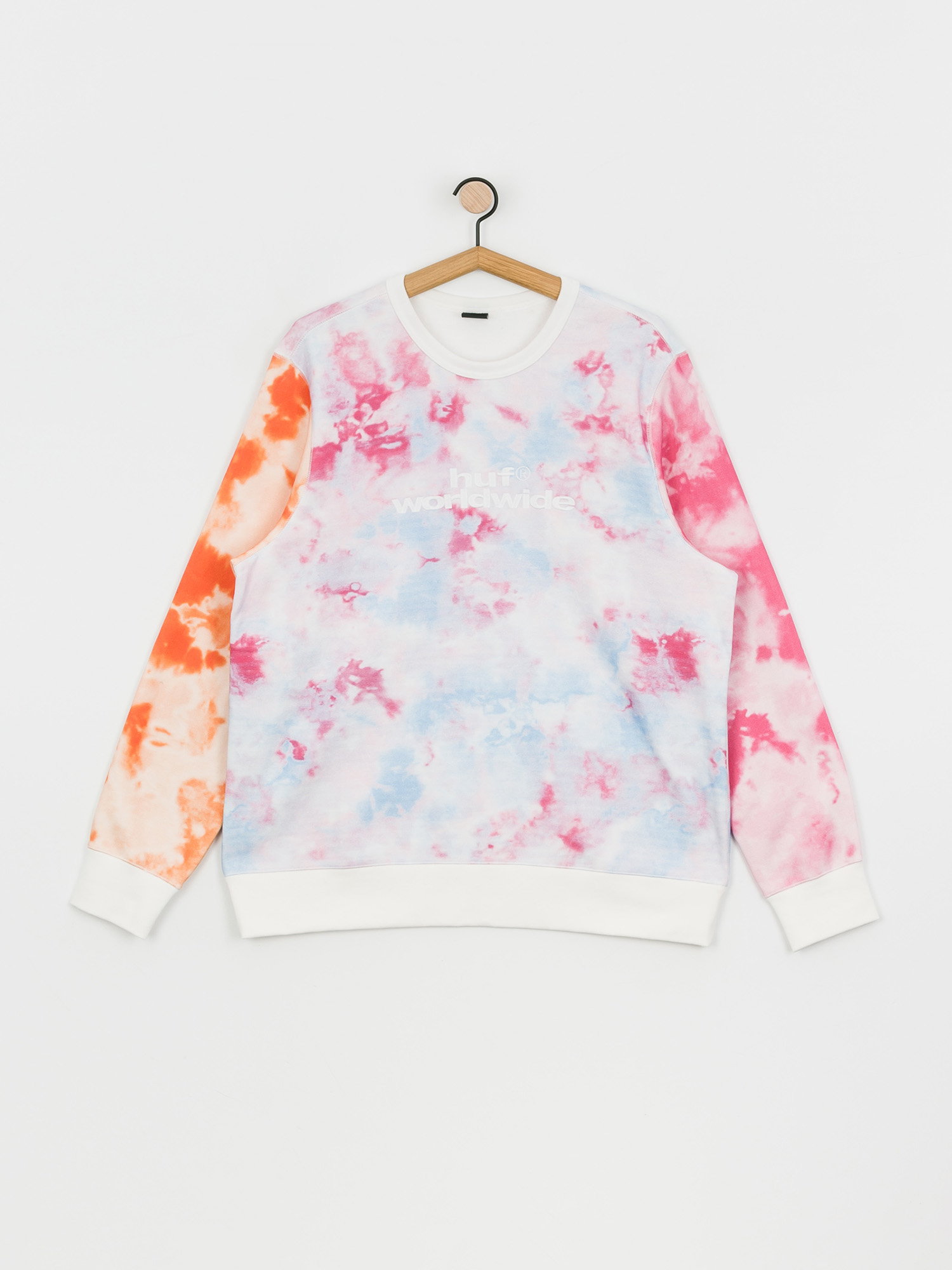 HUF Euphoria Crewneck Pulóver (plastic pink)