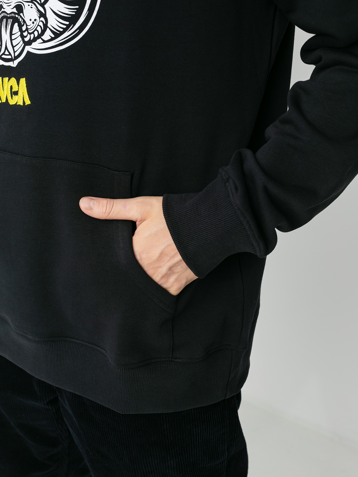 RVCA Roberto Snake HD Kapucnis pulóver (black)
