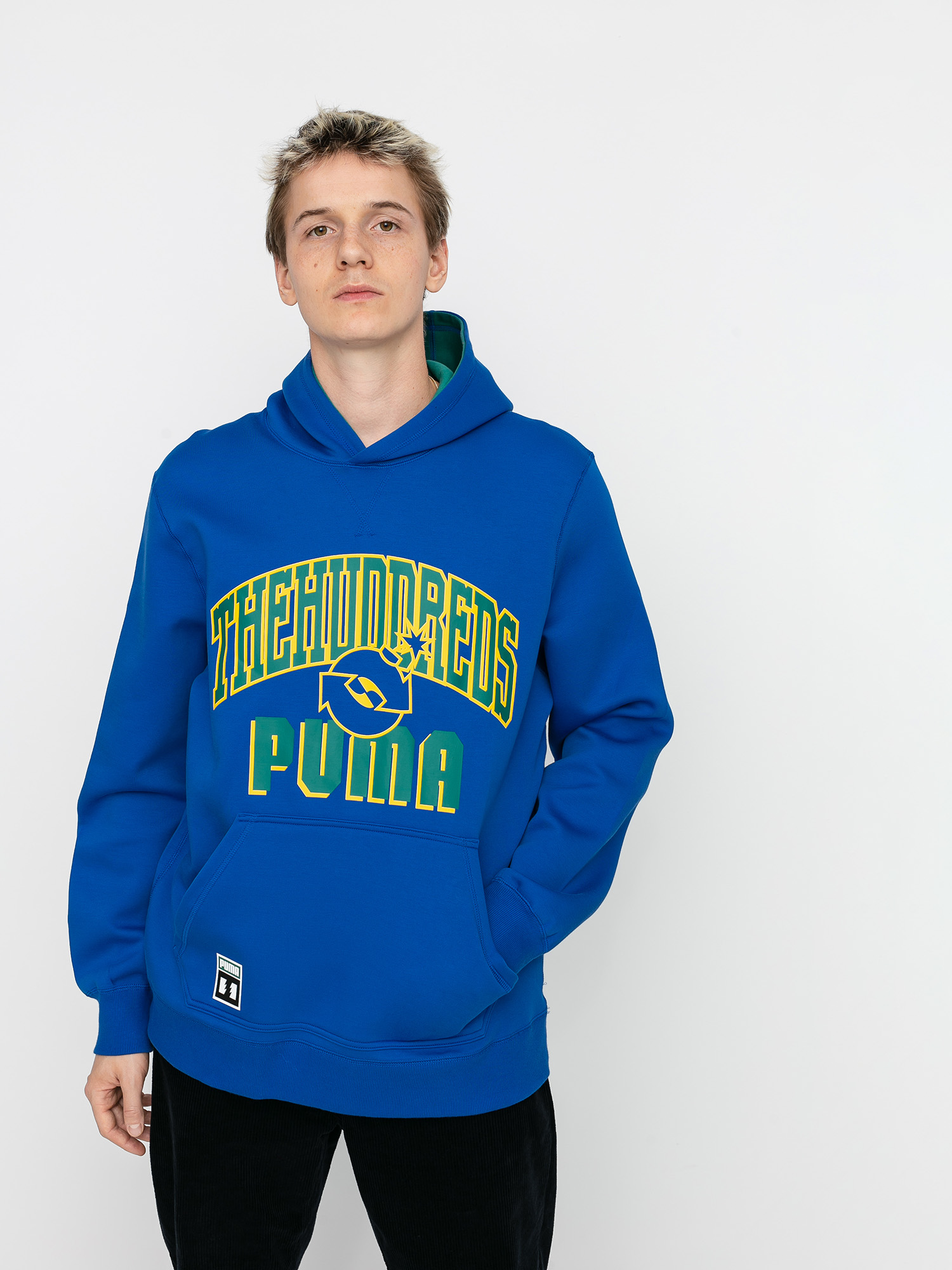 Puma X The Hundreds Rev HD Kapucnis pulóver (olympian blue)