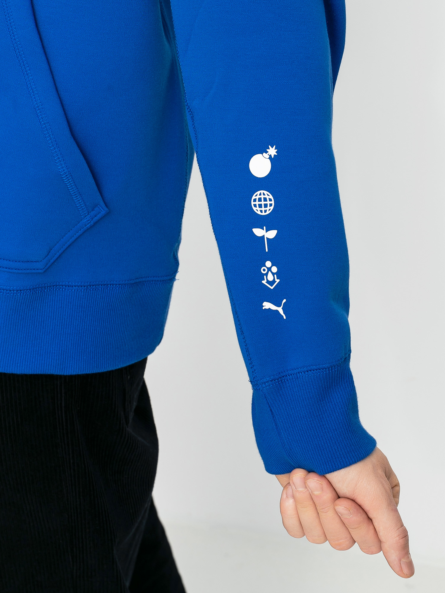 Puma X The Hundreds Rev HD Kapucnis pulóver (olympian blue)