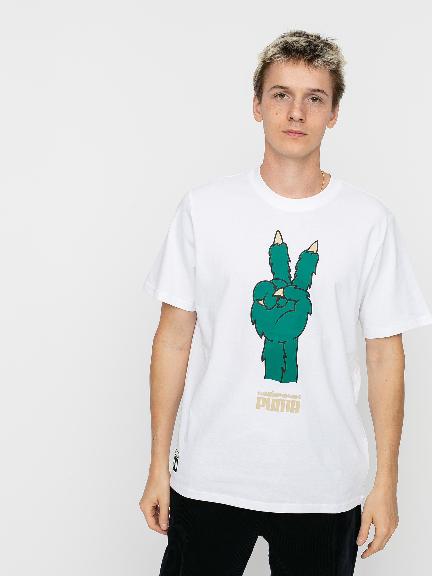 Puma X The Hundreds Hand Ujjatlan felső (white)