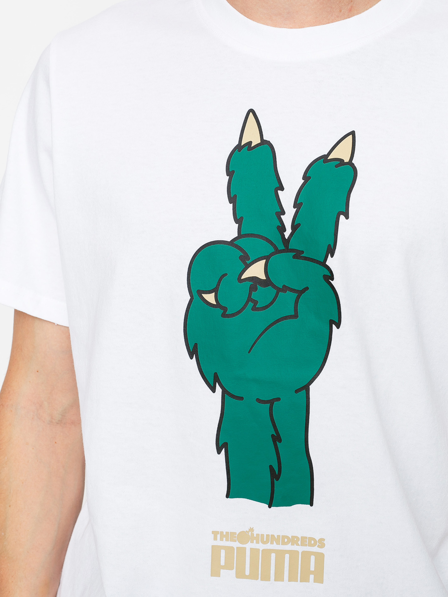 Puma X The Hundreds Hand Ujjatlan felső (white)