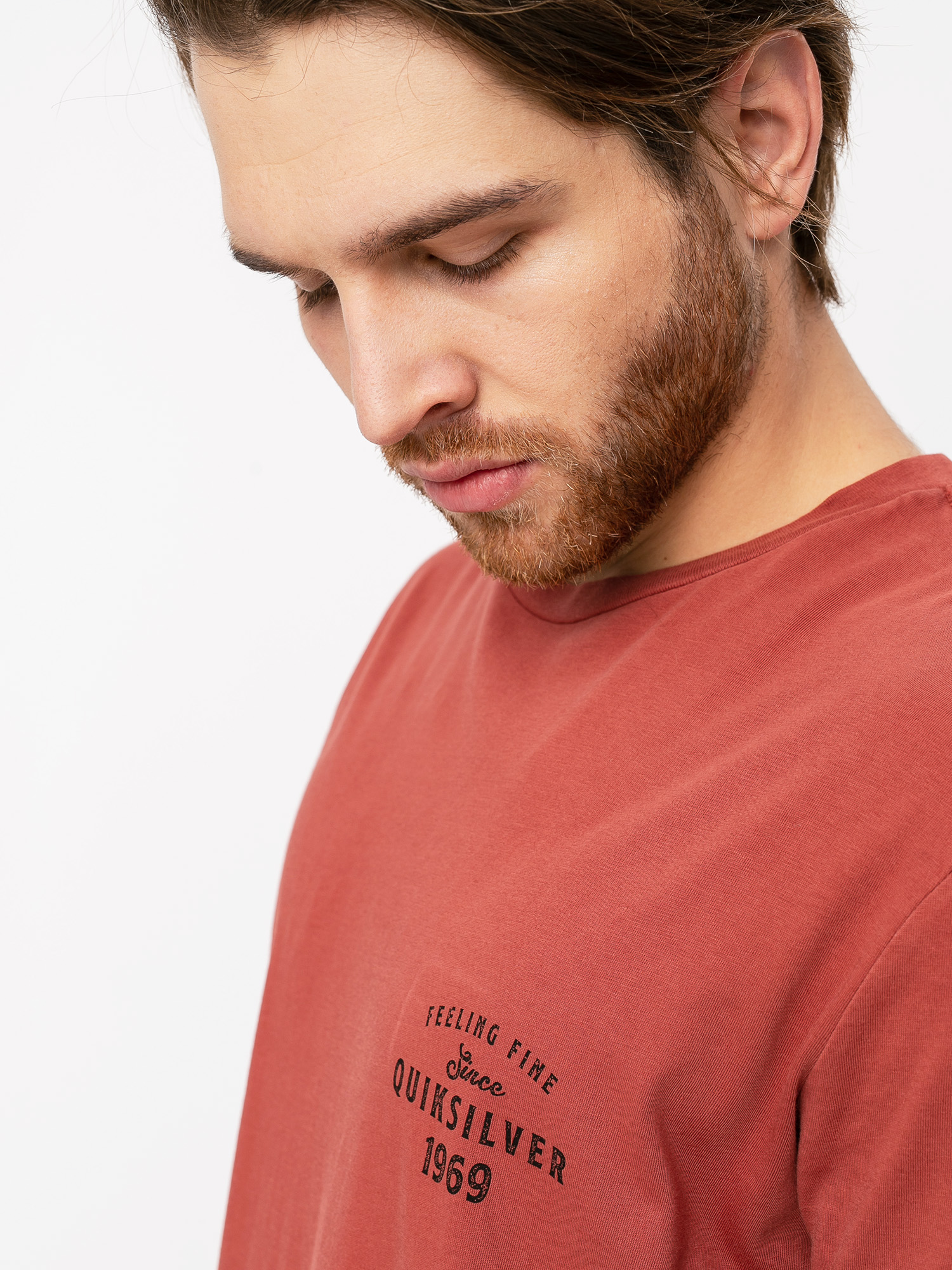 Quiksilver Desert Trippn Ujjatlan felső (henna)