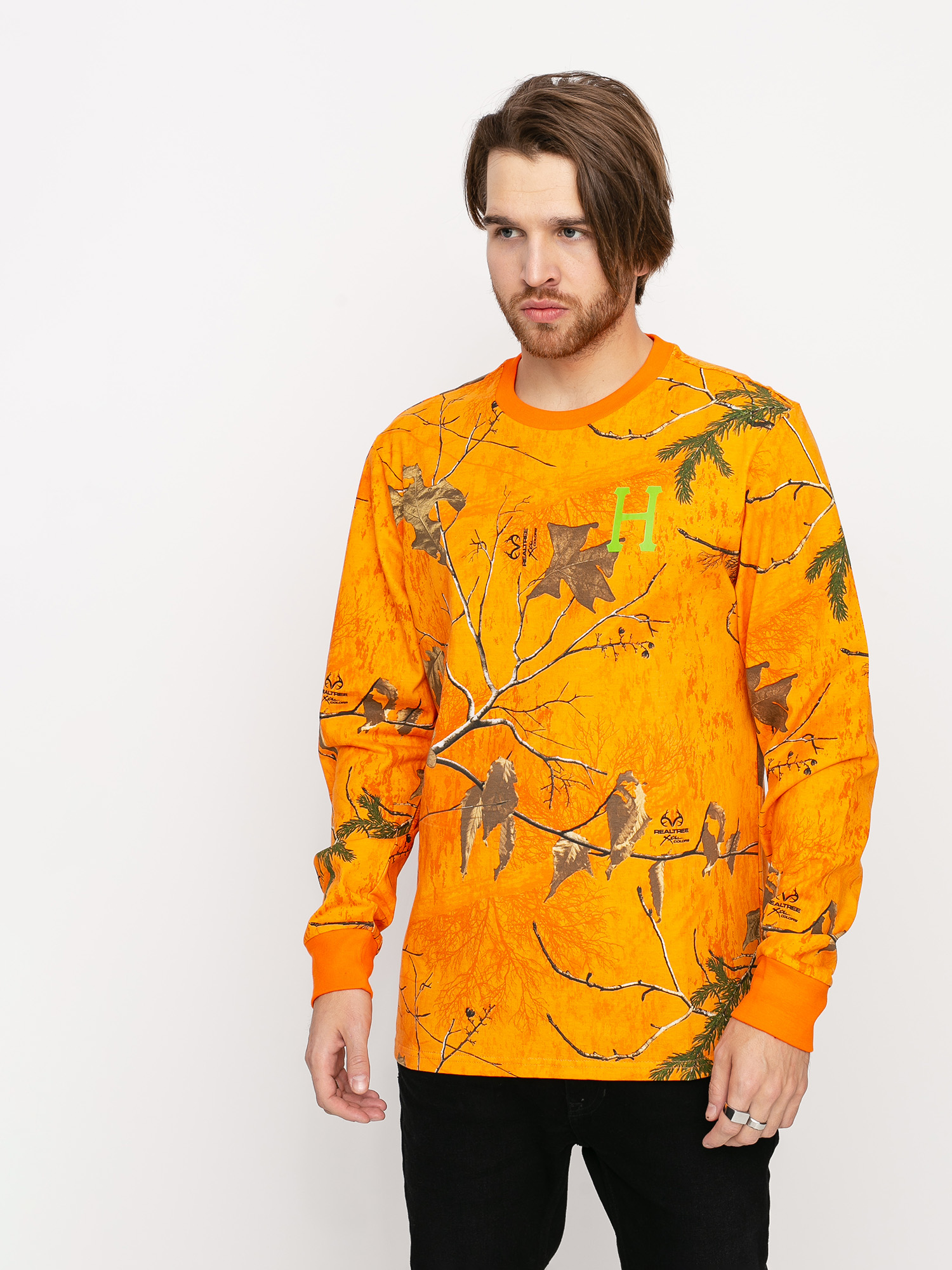 HUF Realtree Classic H Hosszú ujjú felső (realtree orange)