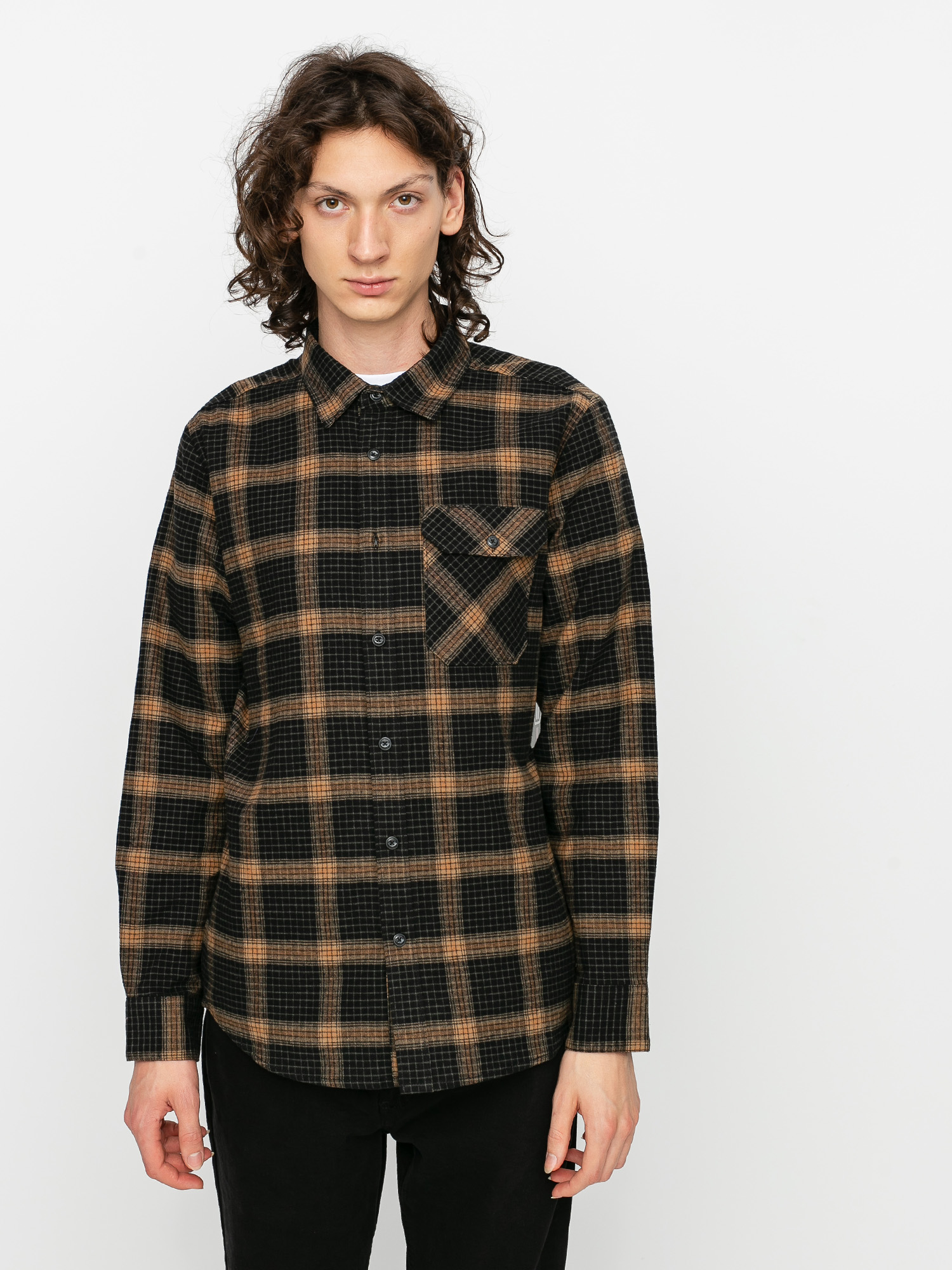 Volcom Volcom X Girl Skateboards Ls Ing (black)