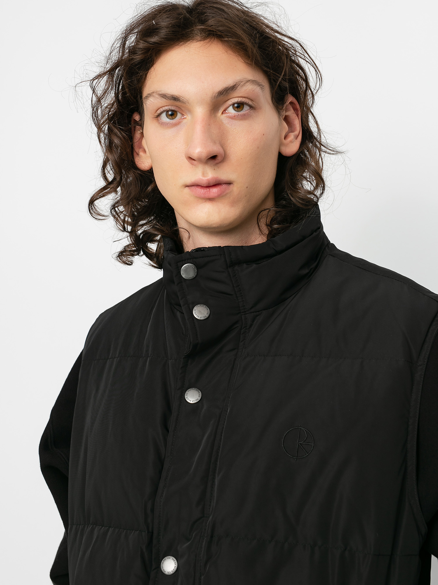 Polar Skate Puffer Mellény (black)