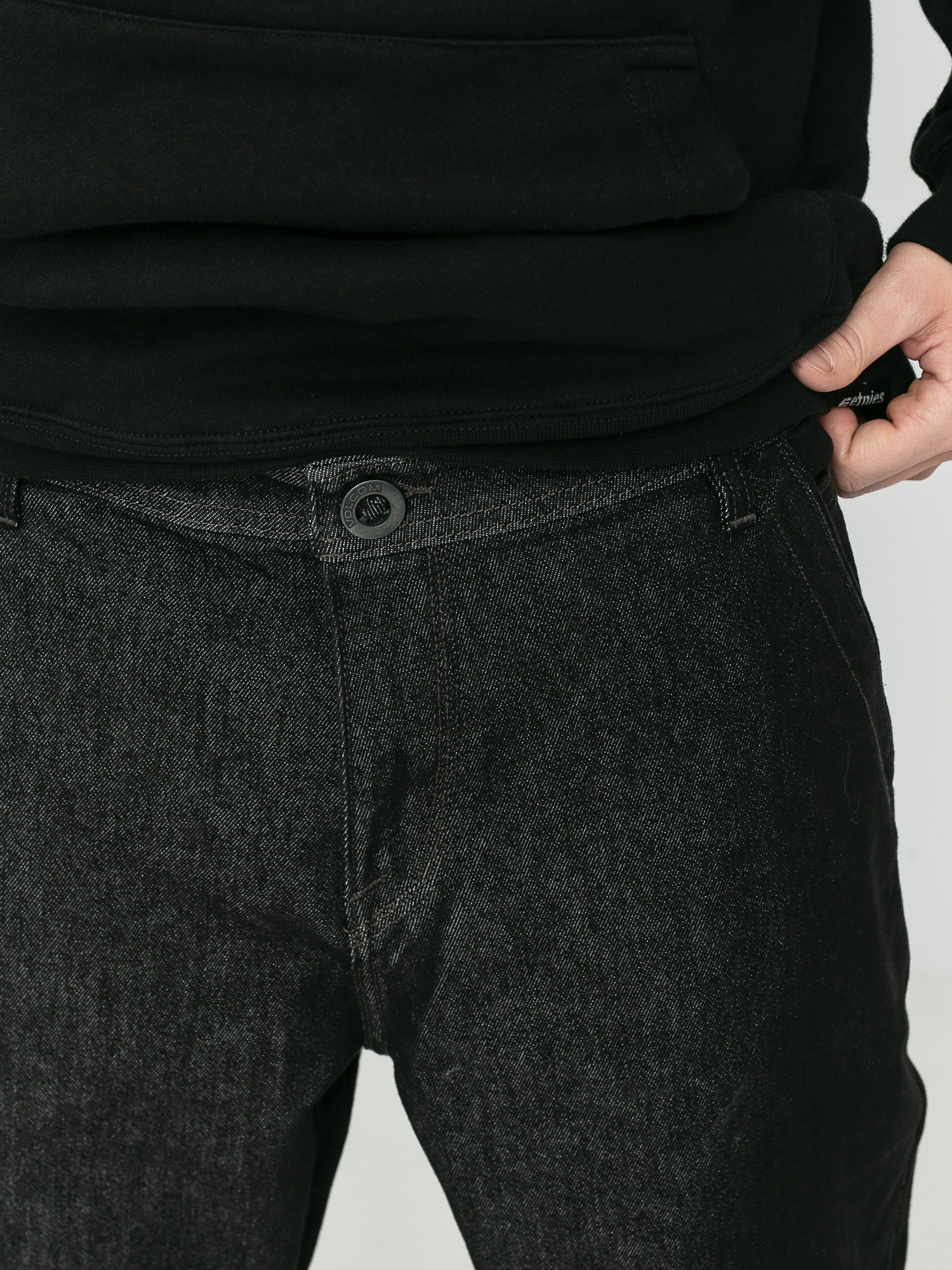 Volcom Vlcmxgirl Skateboards Chino Kisnadrág (black)