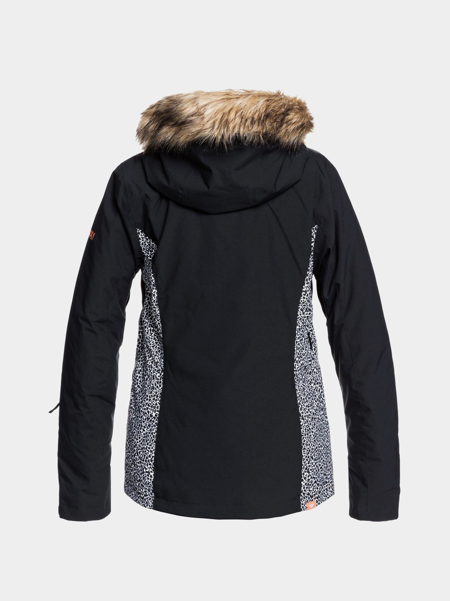 Női Roxy Jet Ski Snowboard dzseki (true black pop animal)