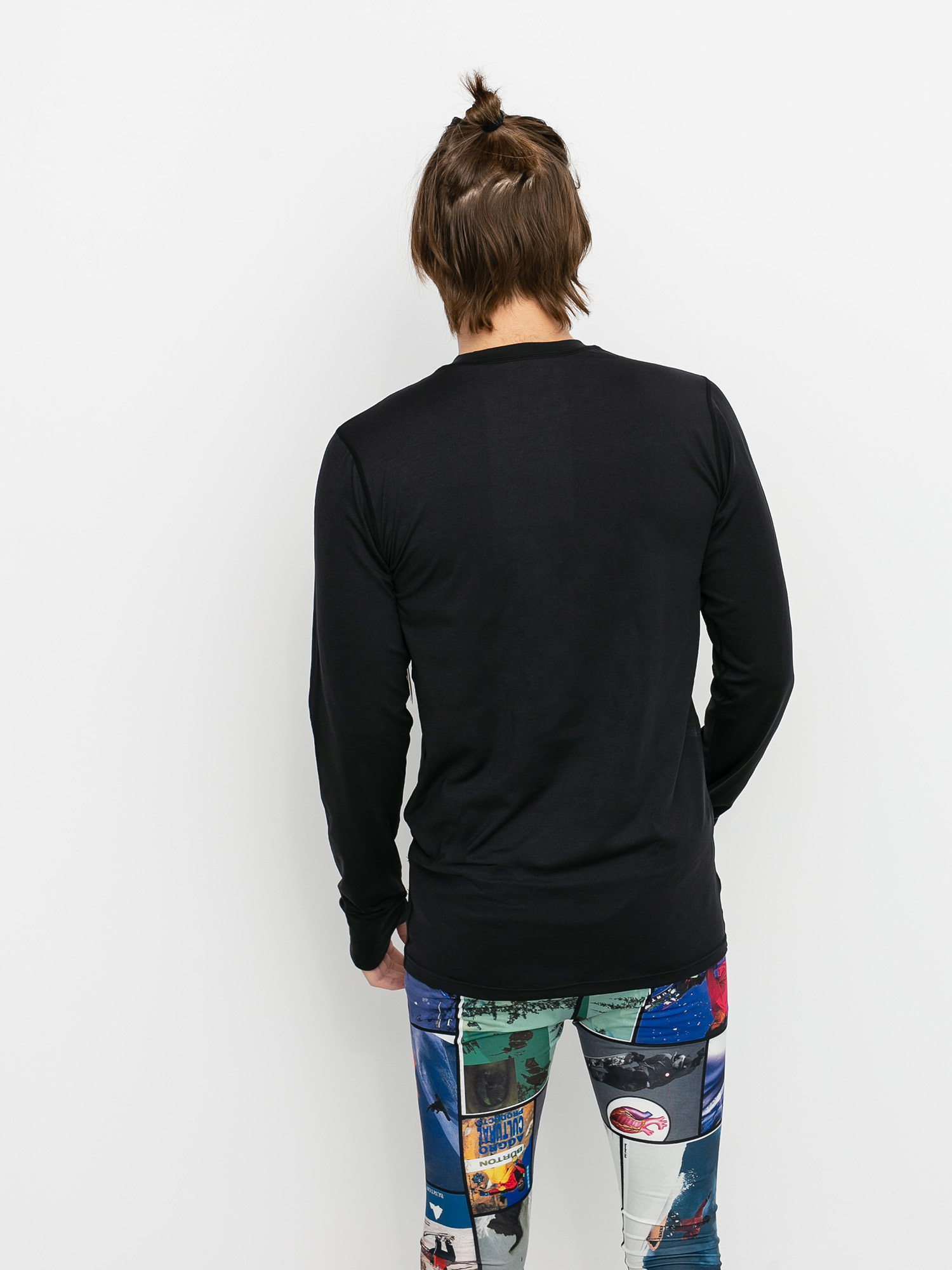 Férfi Burton Lightweight X Base Layer Hosszú ujjú thermo felső (true black)