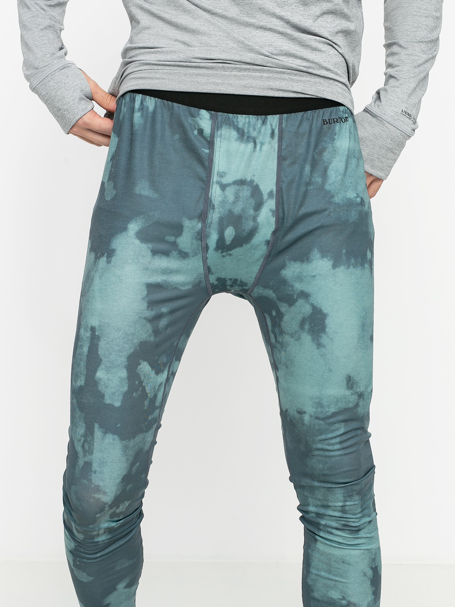Férfi Burton Lightweight X Base Layer Pant Thermo leggings (dark slate resist dye)
