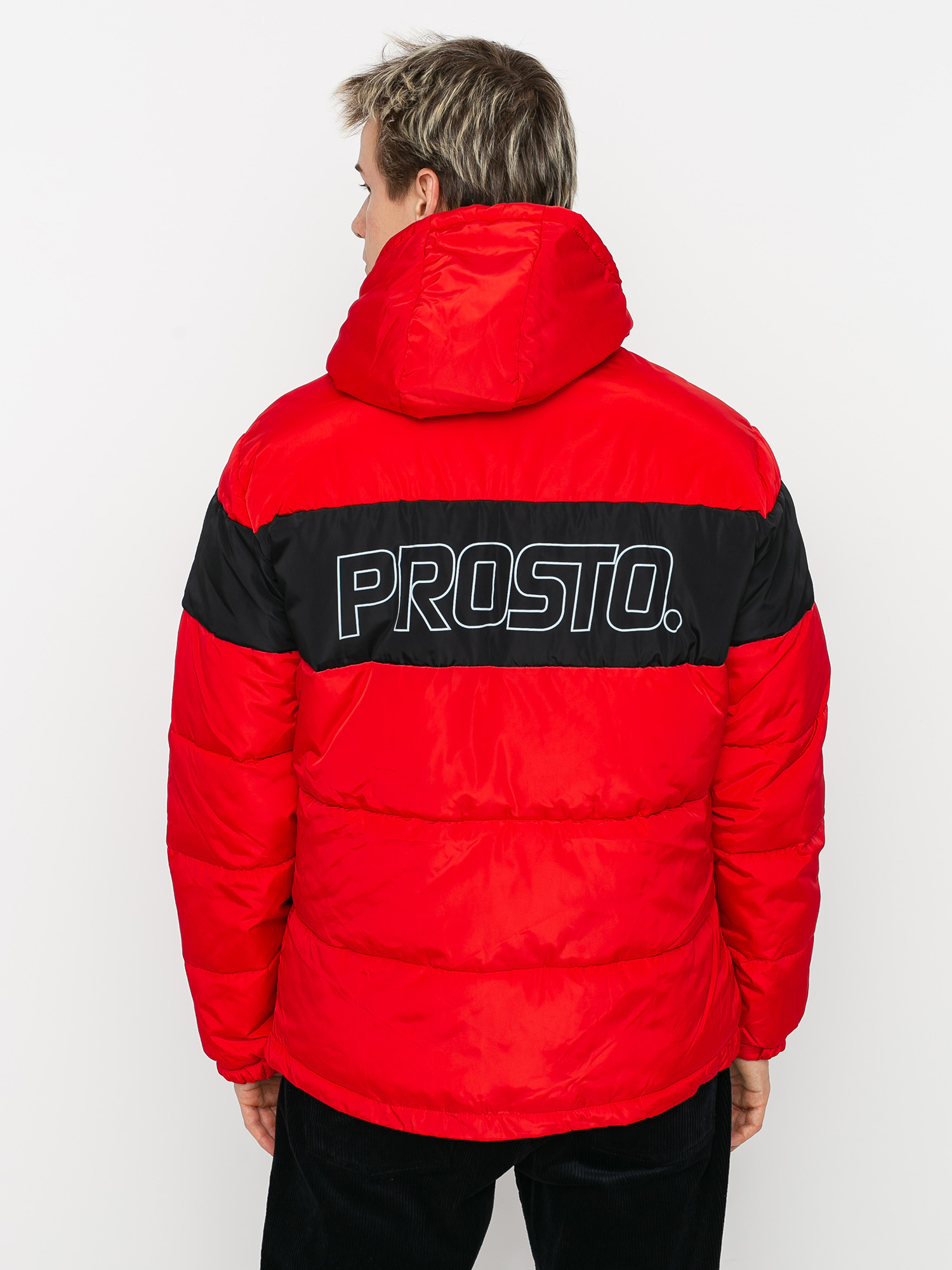 Prosto Winter Adament Dzseki (red/black)