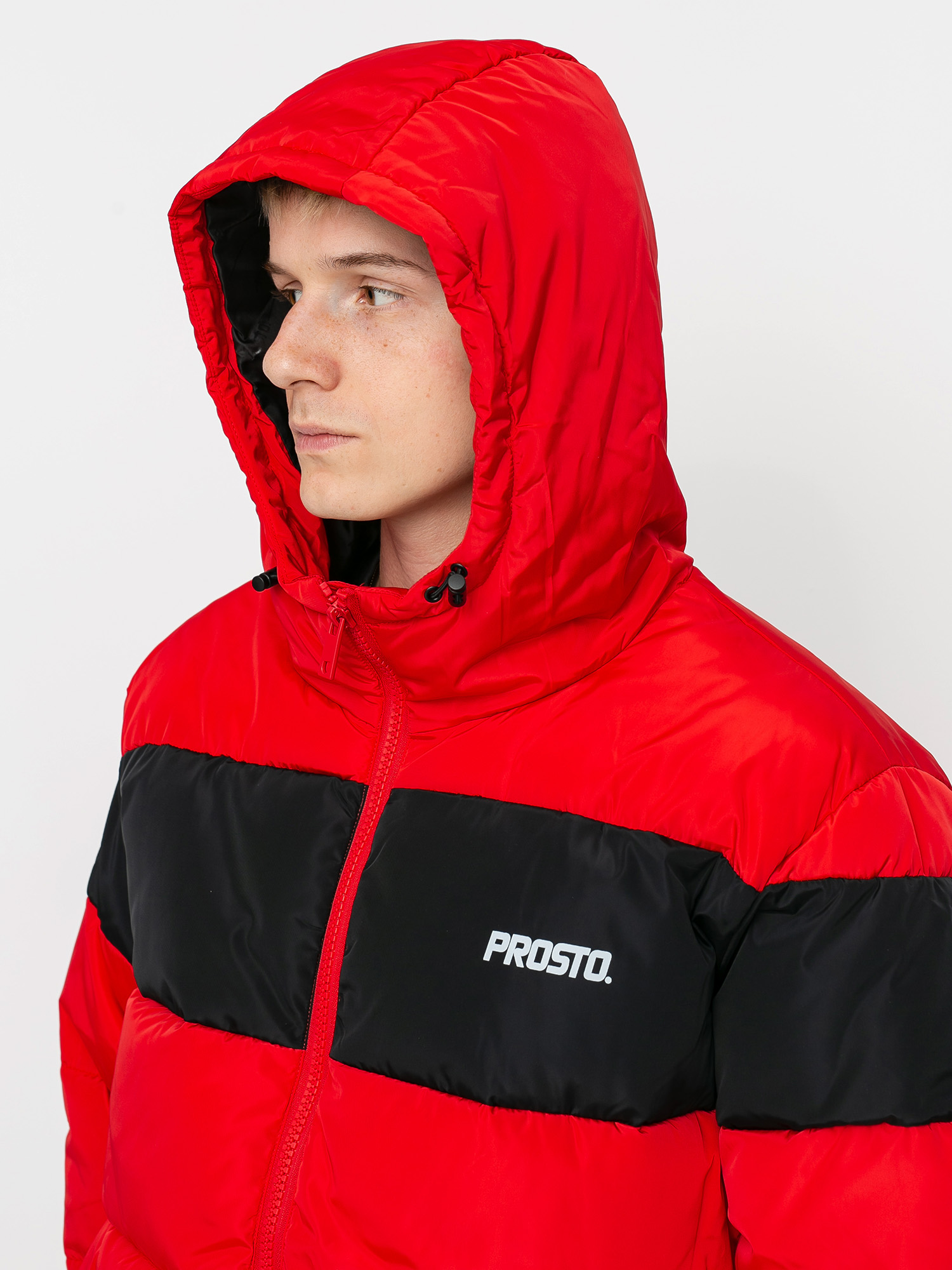Prosto Winter Adament Dzseki (red/black)