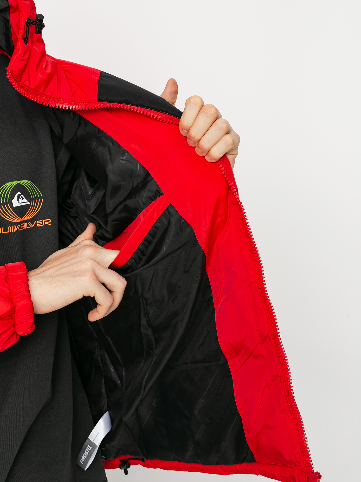 Prosto Winter Adament Dzseki (red/black)