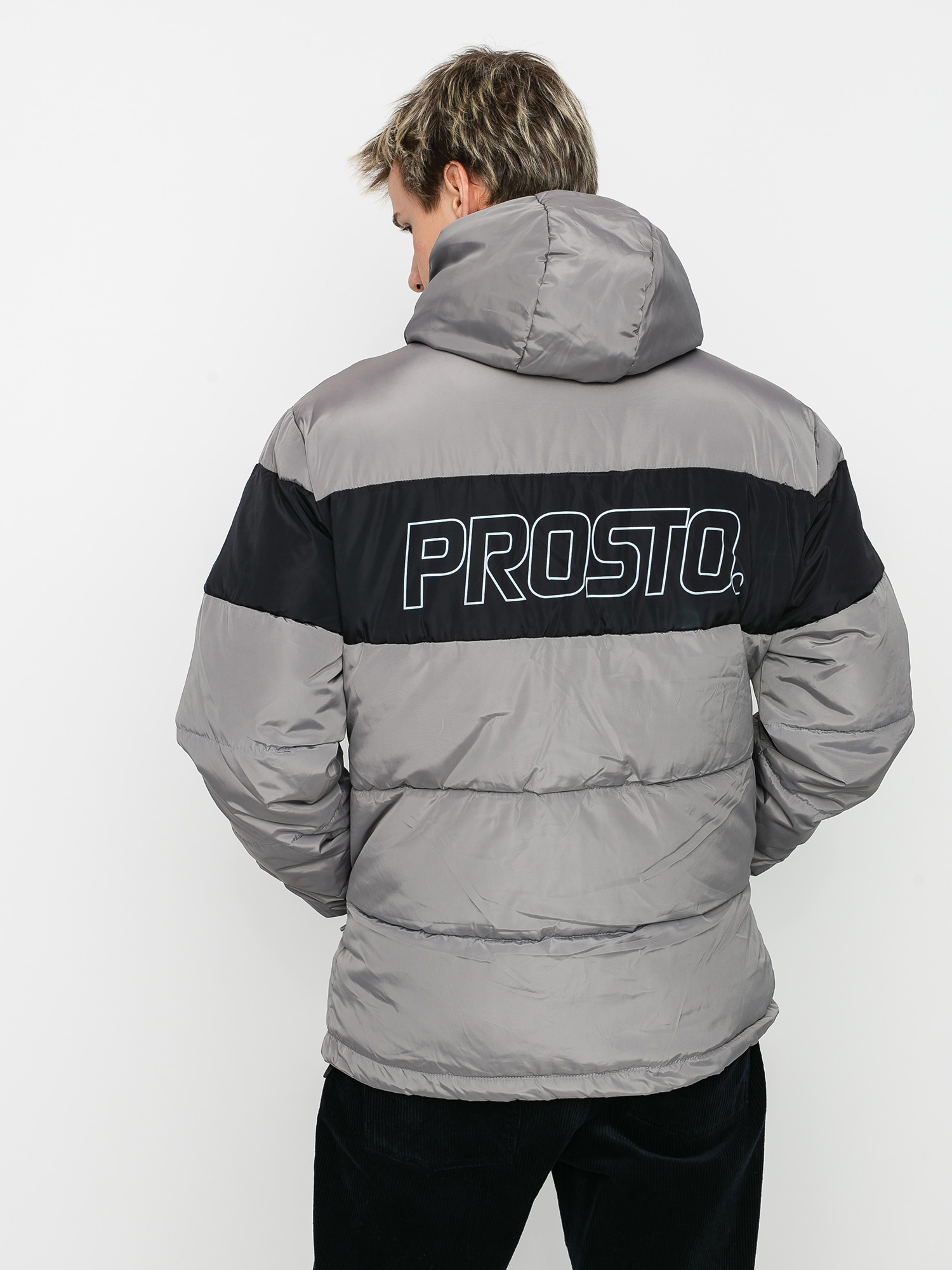 Prosto Winter Adament Dzseki (black/grey)
