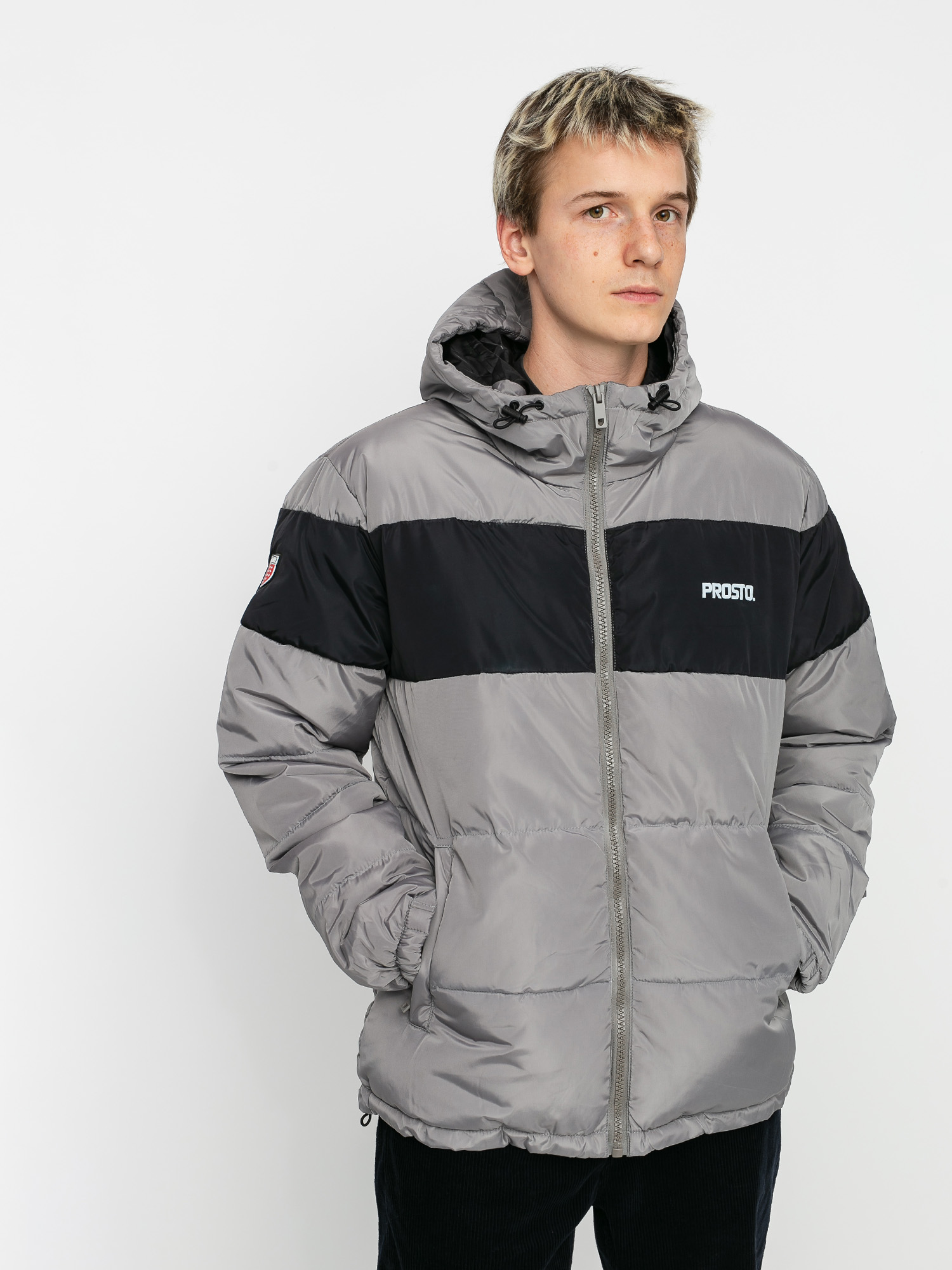 Prosto Winter Adament Dzseki (black/grey)