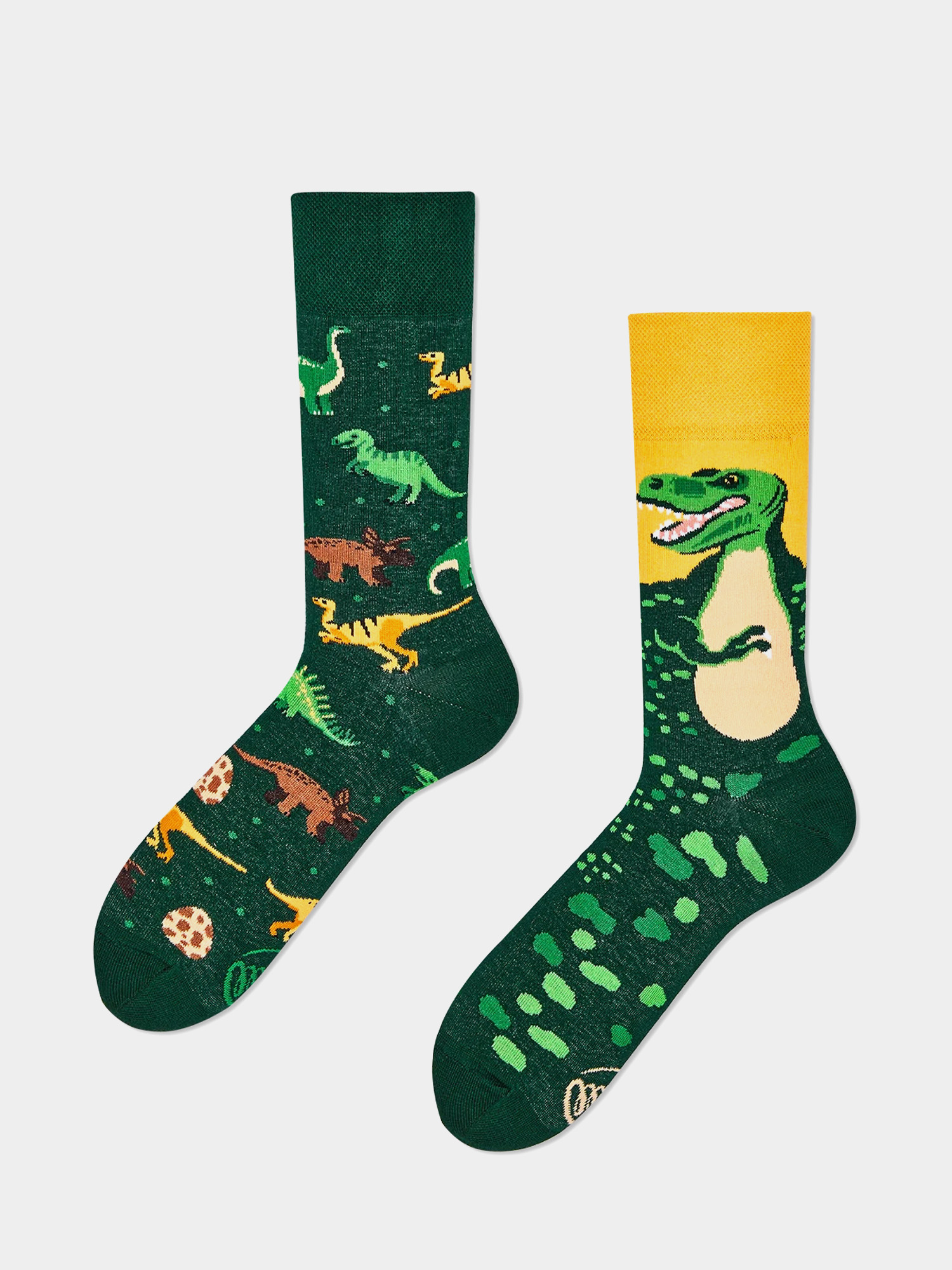 Many Mornings The Dinosaurs Zokni (green/yellow)