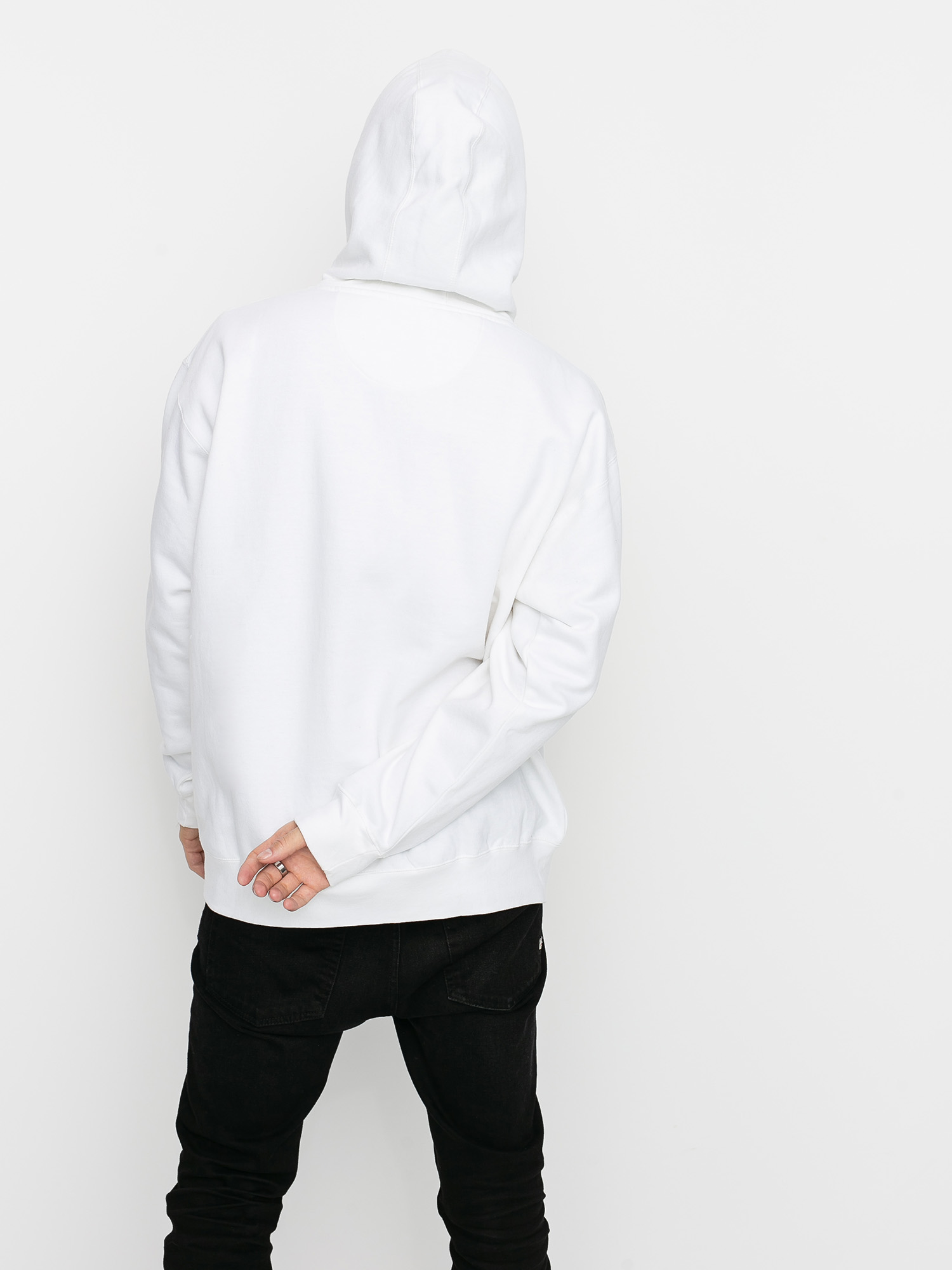 eS Academy HD Kapucnis pulóver (white)